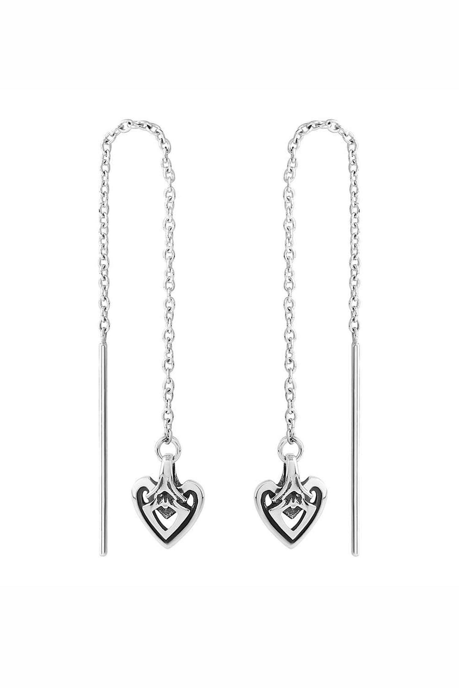 Heart Threaders Silver | Size: 4 inch Refurbished - N/A (There is no well-known brand by the name "A refurbished available on Cerqular