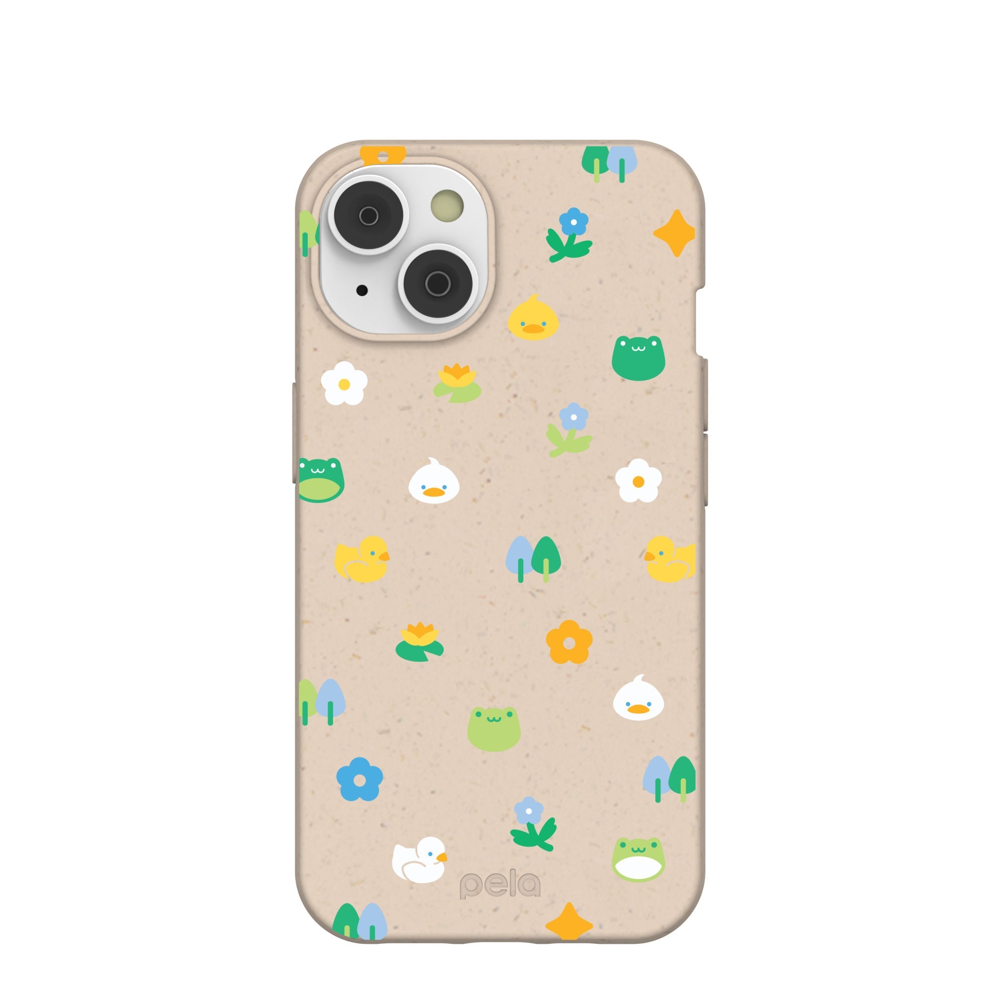 Seashell Merry Medley iPhone 14/16e Case Refurbished - Pela Case refurbished available on Cerqular