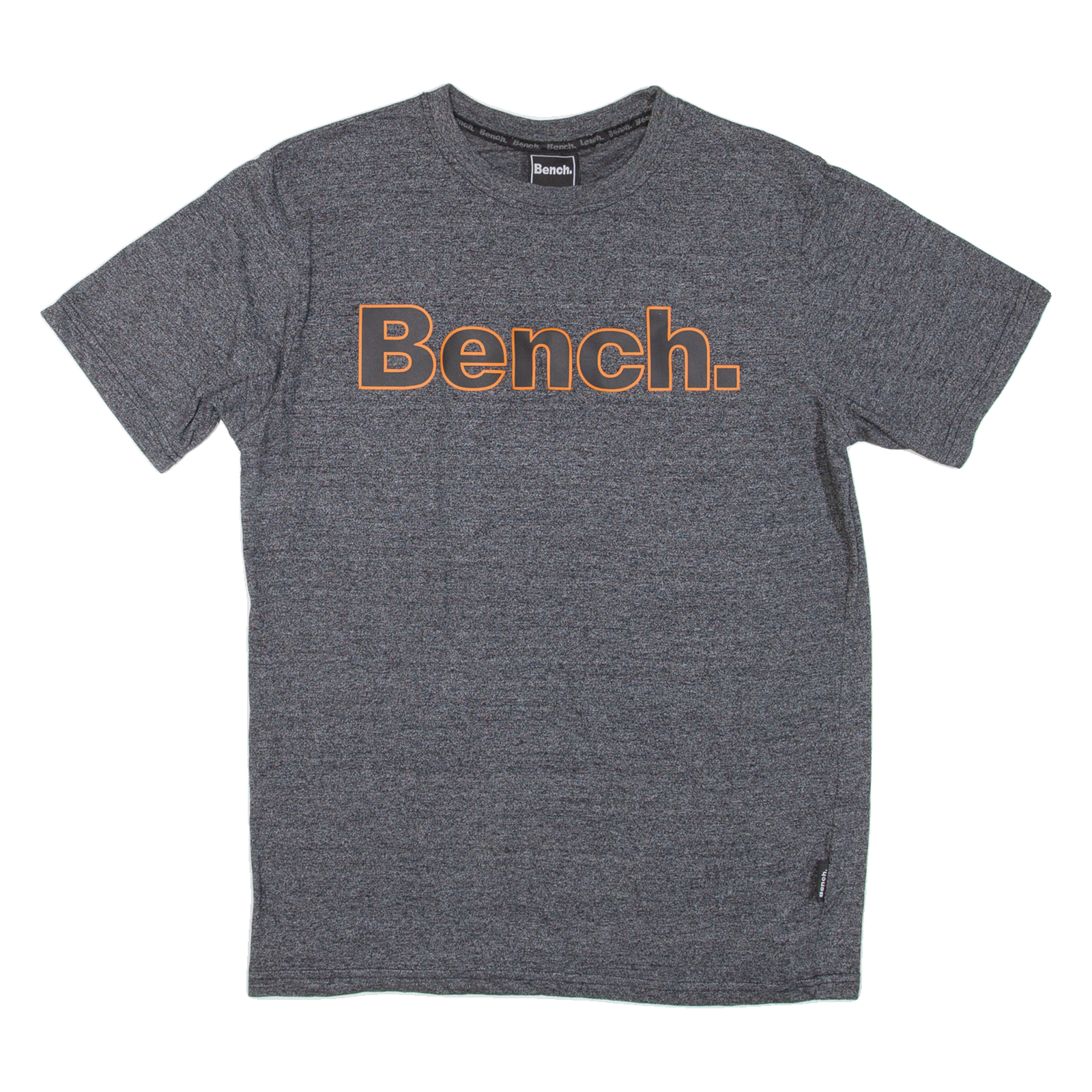 BENCH Mens T-Shirt Grey Crew Neck M Refurbished - N/A refurbished available on Cerqular