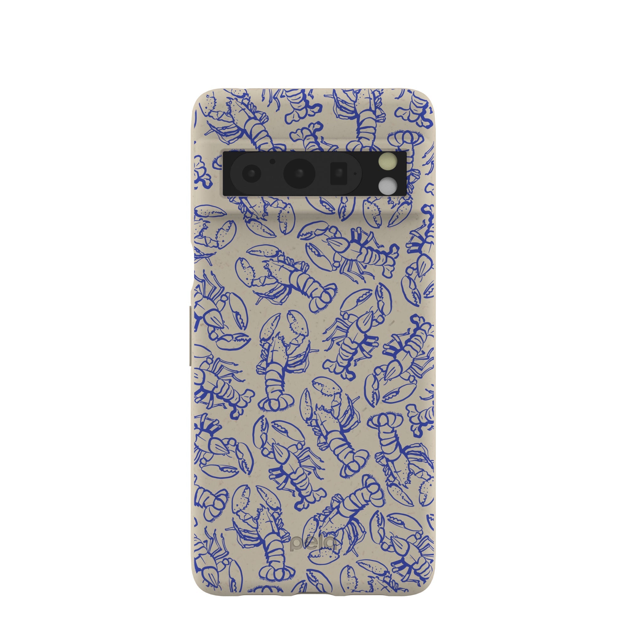 London Fog Blue Lobster Google Pixel 8 Pro Case Refurbished - Pela Case refurbished available on Cerqular
