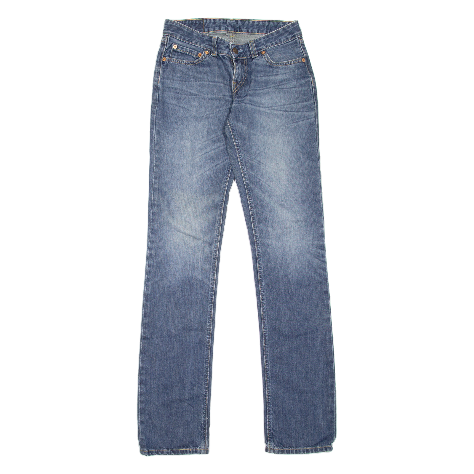 LEVI'S 555 03 Womens Jeans Blue Slim Straight Stone Wash W28 L32 Refurbished - N/A refurbished available on Cerqular