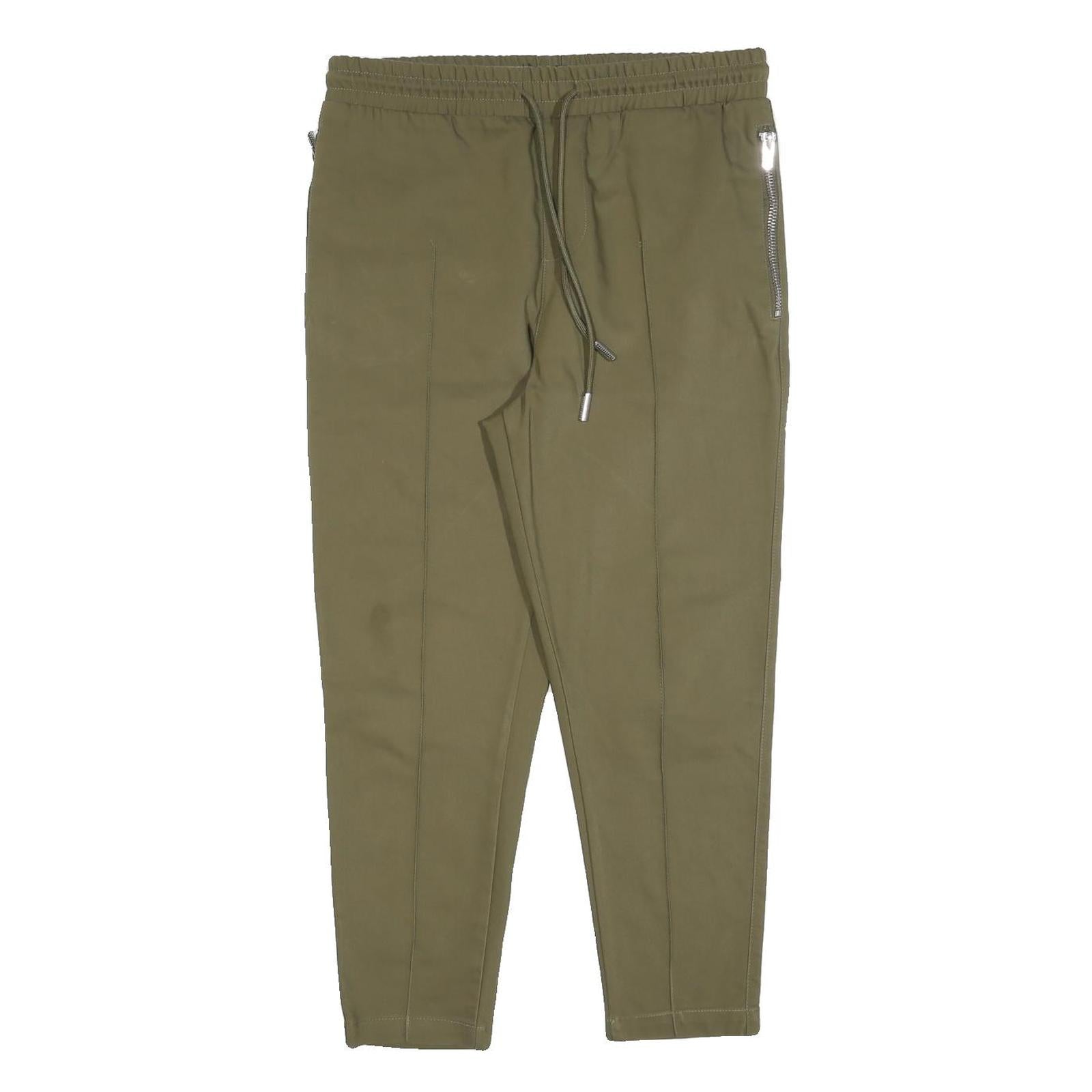 Buy ICONO Womens Slim Olive Green Trousers W32 L26 Drawstring Casual Stretch Refurbished - $20.79 ICONO Womens Slim Olive Green Trousers W32 L26 Drawstring Casual Stretch Refurbished - N/A refurbished available on Cerqular