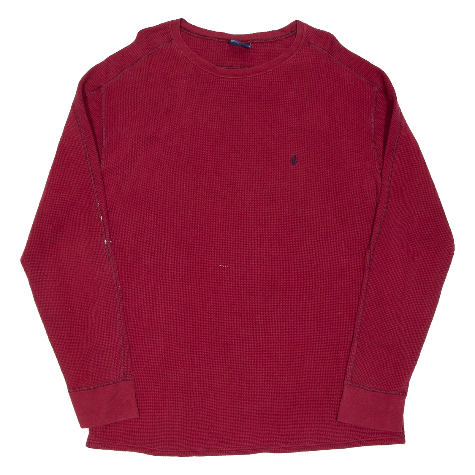 POLO RALPH LAUREN Sleepwear Mens T-Shirt Maroon Long Sleeve XL Refurbished - N/A refurbished available on Cerqular