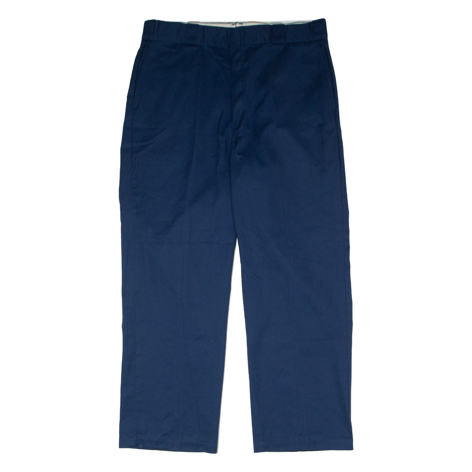 DICKIES Workwear Mens Twill Trousers Blue Regular Straight W38 L30 Refurbished - N/A refurbished available on Cerqular