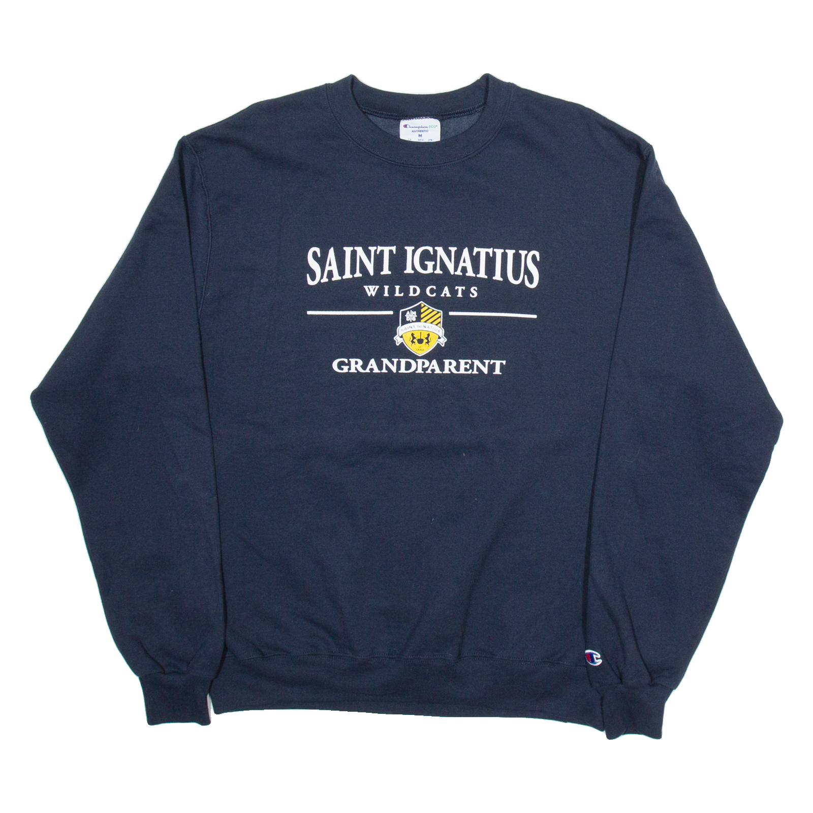 Buy CHAMPION Saint Ignatius Wildcats Mens Sweatshirt Blue USA M Refurbished - $28.59 CHAMPION Saint Ignatius Wildcats Mens Sweatshirt Blue USA M Refurbished - N/A refurbished available on Cerqular