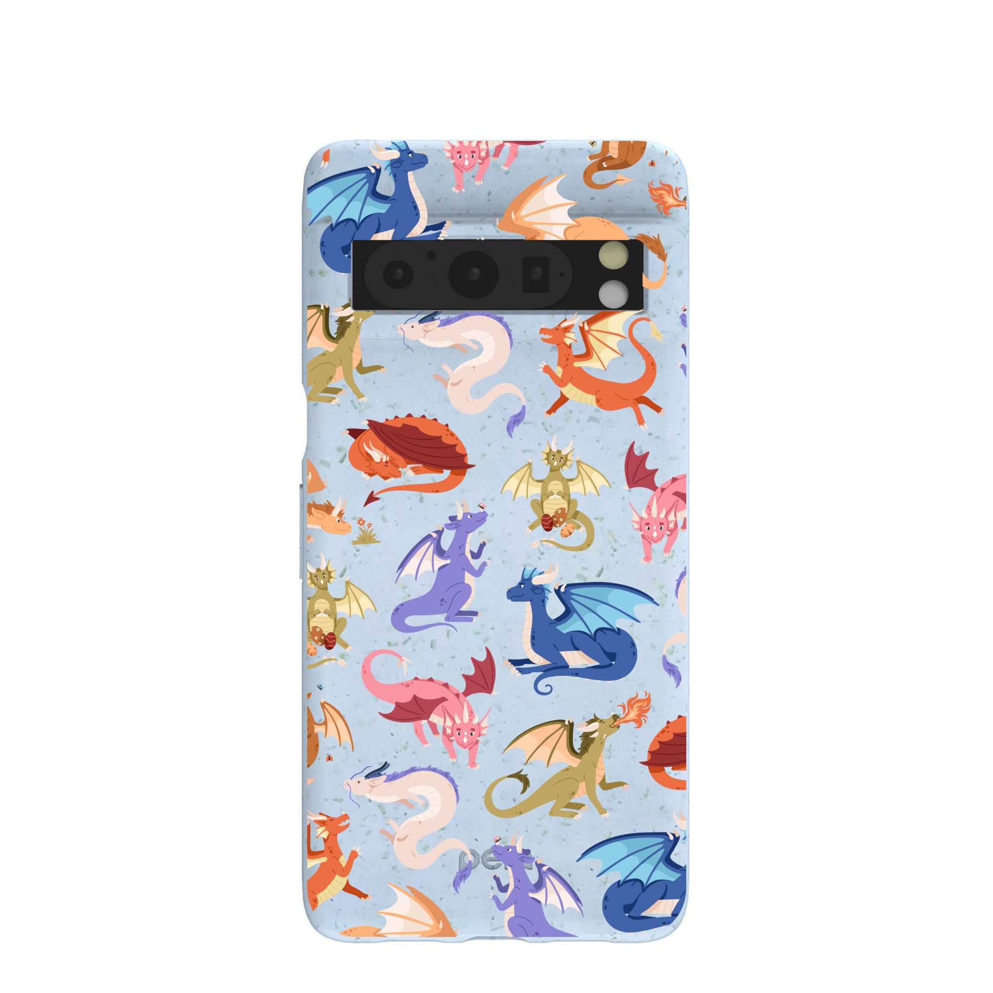 Buy Powder Blue Dragon Cuties Google Pixel 8 Pro Case Refurbished - $65.00 Powder Blue Dragon Cuties Google Pixel 8 Pro Case Refurbished - Pela Case refurbished available on Cerqular
