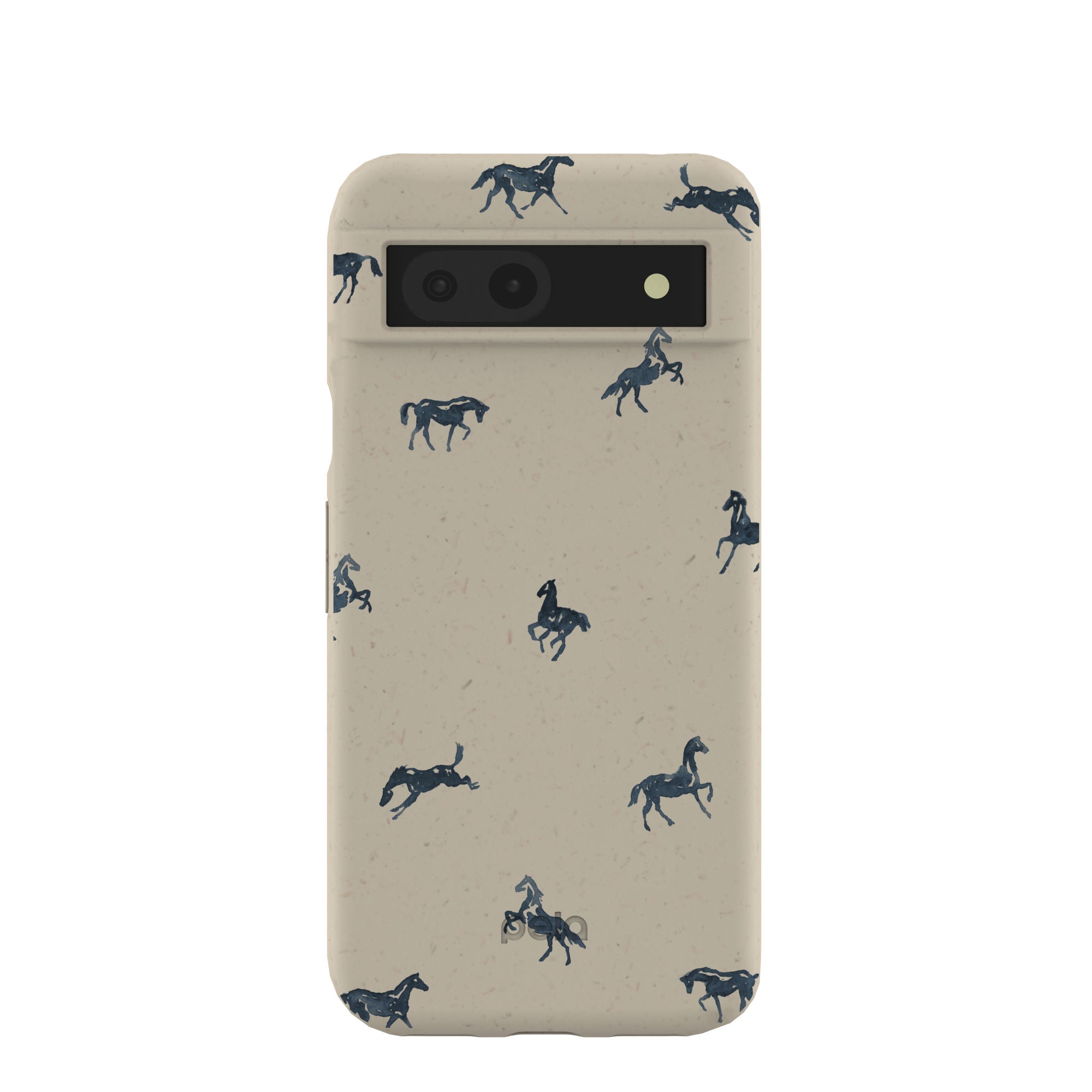 London Fog Mini Horses Google Pixel 8a Case Refurbished - Pela Case refurbished available on Cerqular