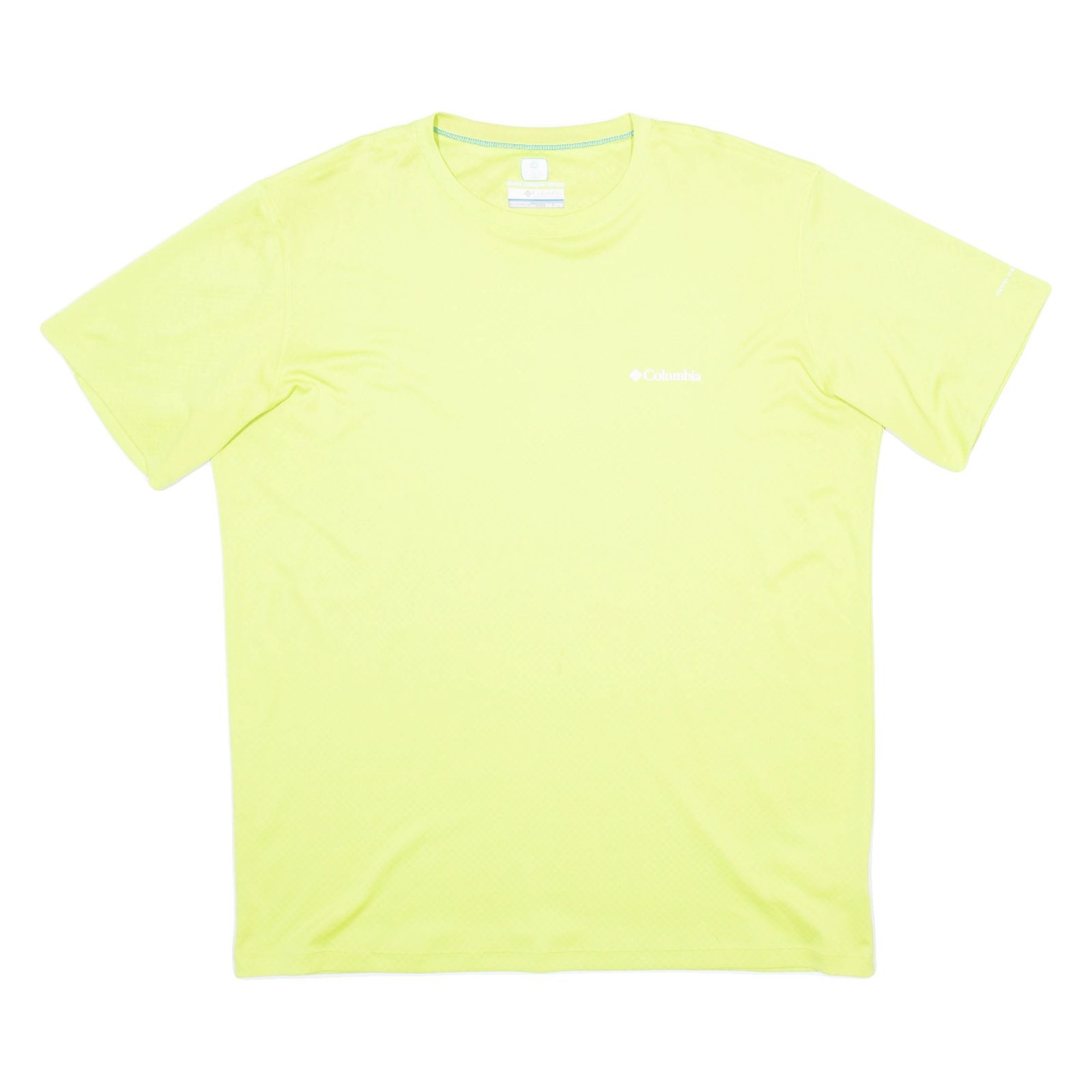 COLUMBIA Mens T-Shirt Green 2XL Refurbished - N/A refurbished available on Cerqular