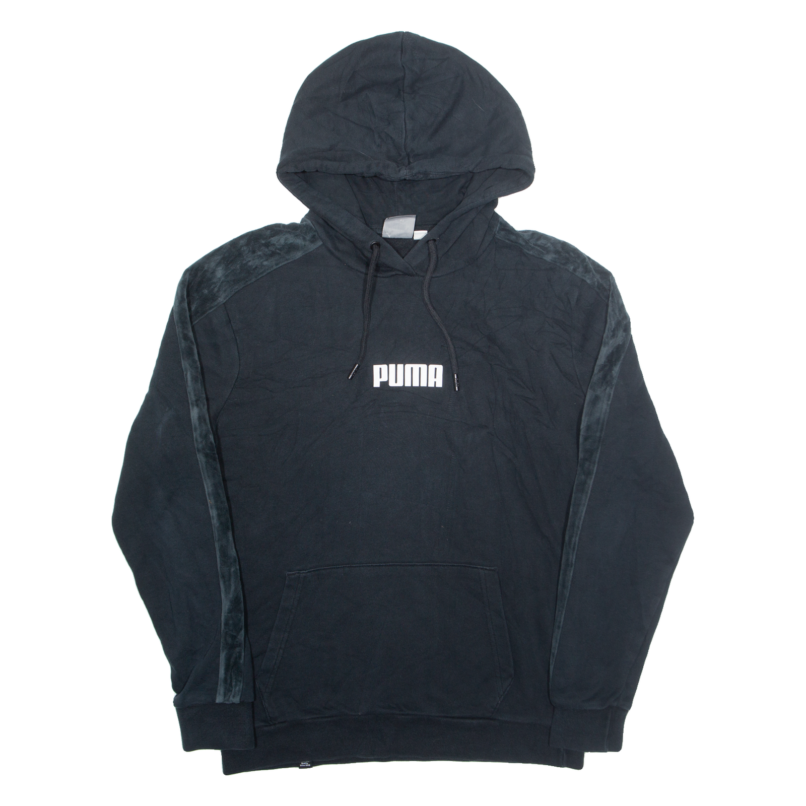 PUMA Velvet Womens Black Hoodie S Refurbished - N/A refurbished available on Cerqular