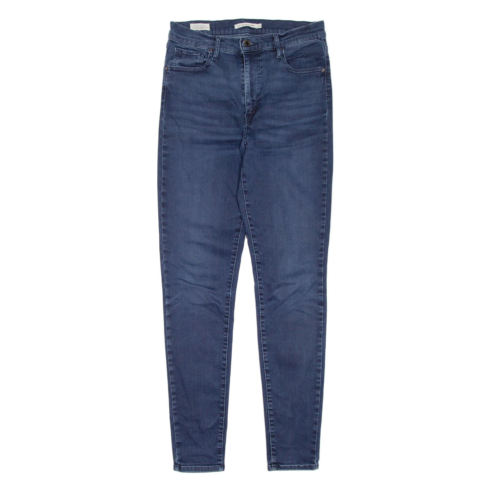 LEVI'S Womens Jeans Blue Regular Skinny W29 L30 Refurbished - N/A refurbished available on Cerqular