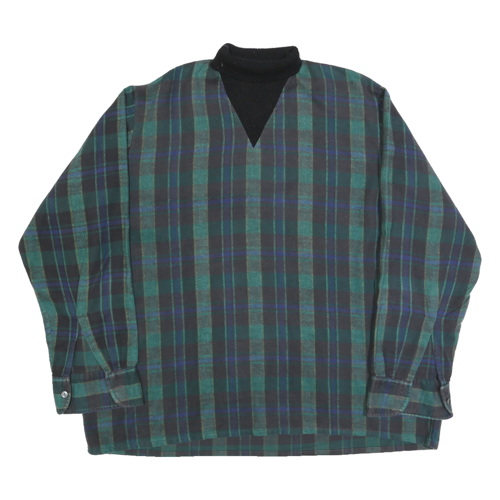 Buy Womens Green & Black Check Pattern Pullover Jumper V-Neck Polyester 2XL Refurbished - $18.19 Womens Green & Black Check Pattern Pullover Jumper V-Neck Polyester 2XL Refurbished - N/A refurbished available on Cerqular