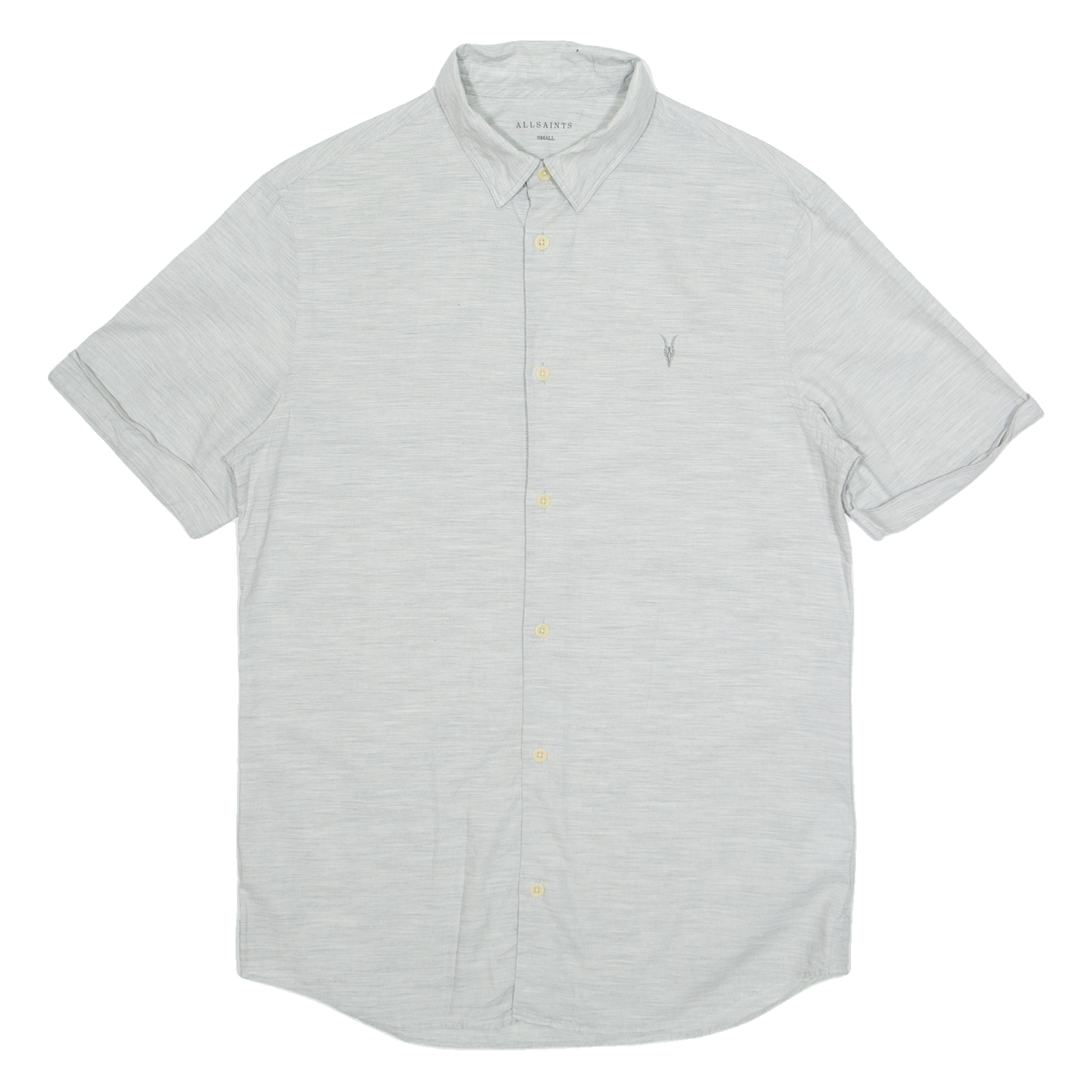 Buy ALL SAINTS Mens Plain Shirt Grey S Refurbished - $31.19 ALL SAINTS Mens Plain Shirt Grey S Refurbished - N/A refurbished available on Cerqular