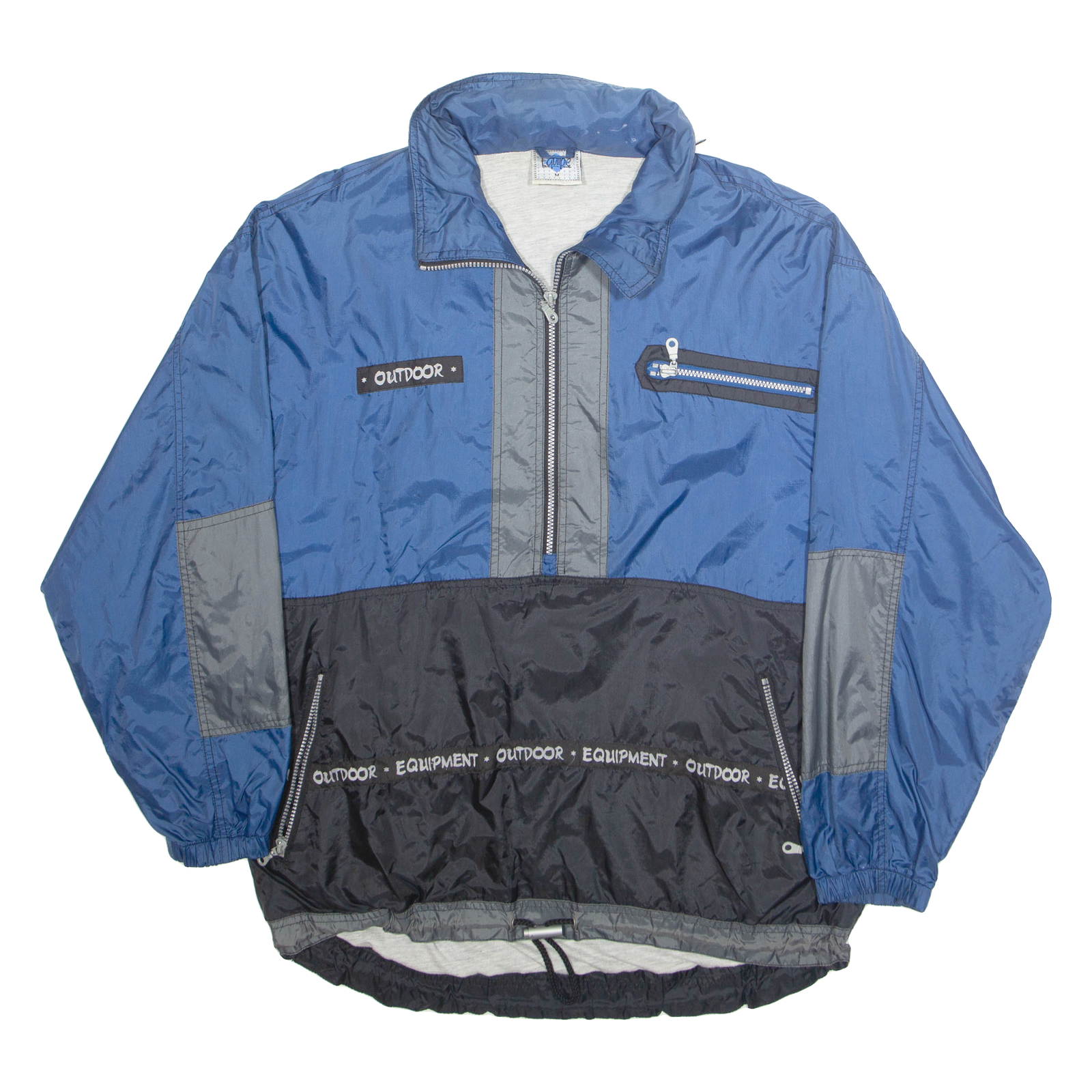 Buy EQUIPE Mens Anorak Jacket Blue Hooded M Refurbished - $18.71 EQUIPE Mens Anorak Jacket Blue Hooded M Refurbished - N/A refurbished available on Cerqular
