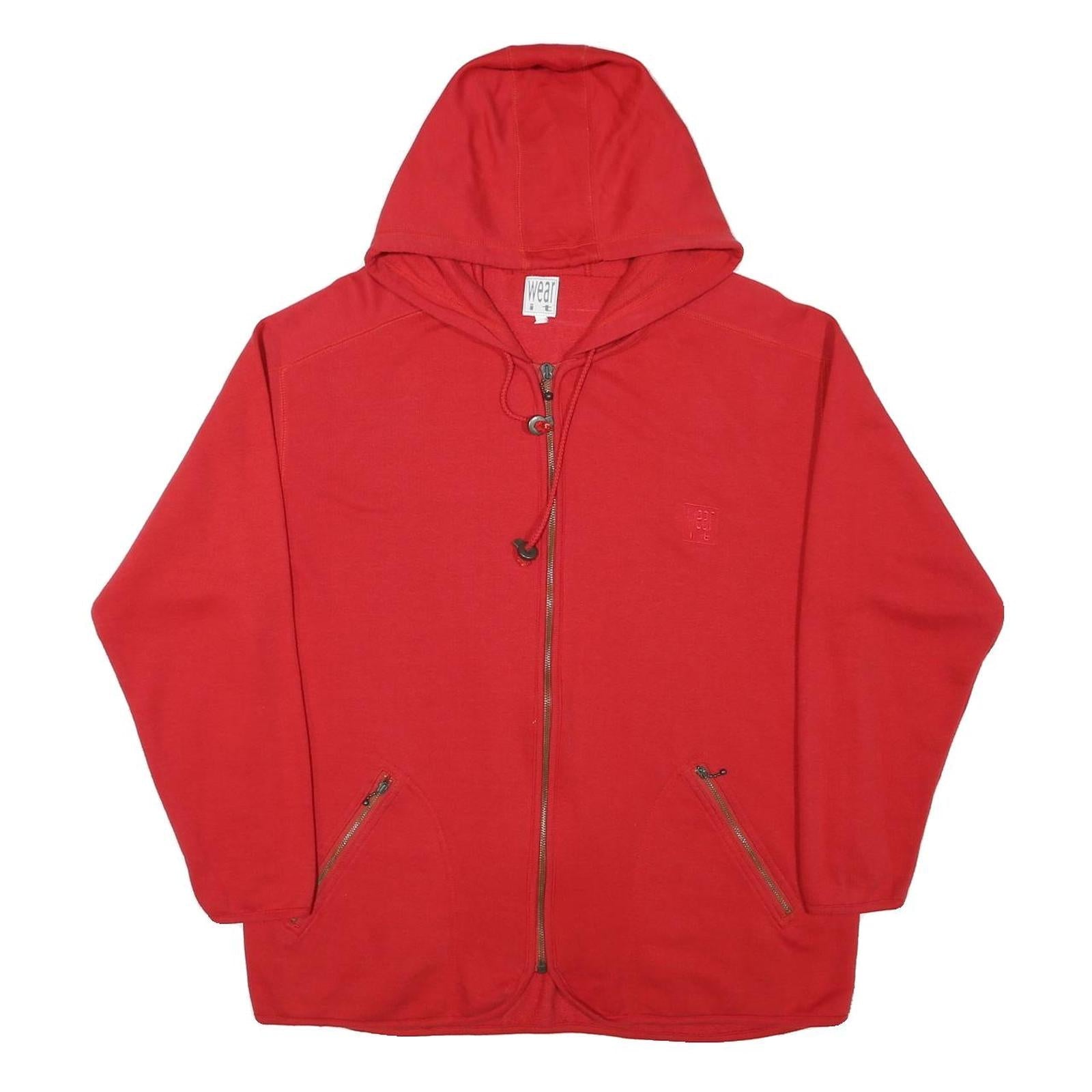Buy WEAR IT Mens Red Hoodie M Full Zip Cotton Blend Casual Streetwear Refurbished - $20.79 WEAR IT Mens Red Hoodie M Full Zip Cotton Blend Casual Streetwear Refurbished - N/A refurbished available on Cerqular