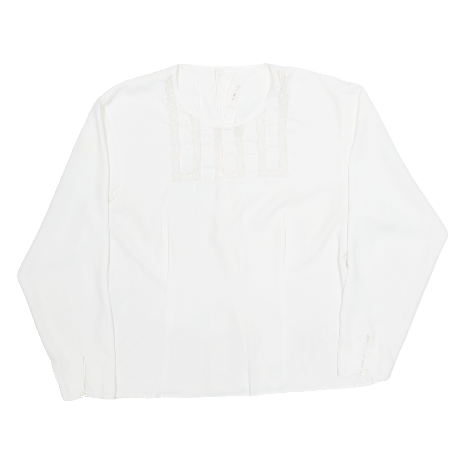 Womens Top White Long Sleeve M Refurbished - N/A refurbished available on Cerqular