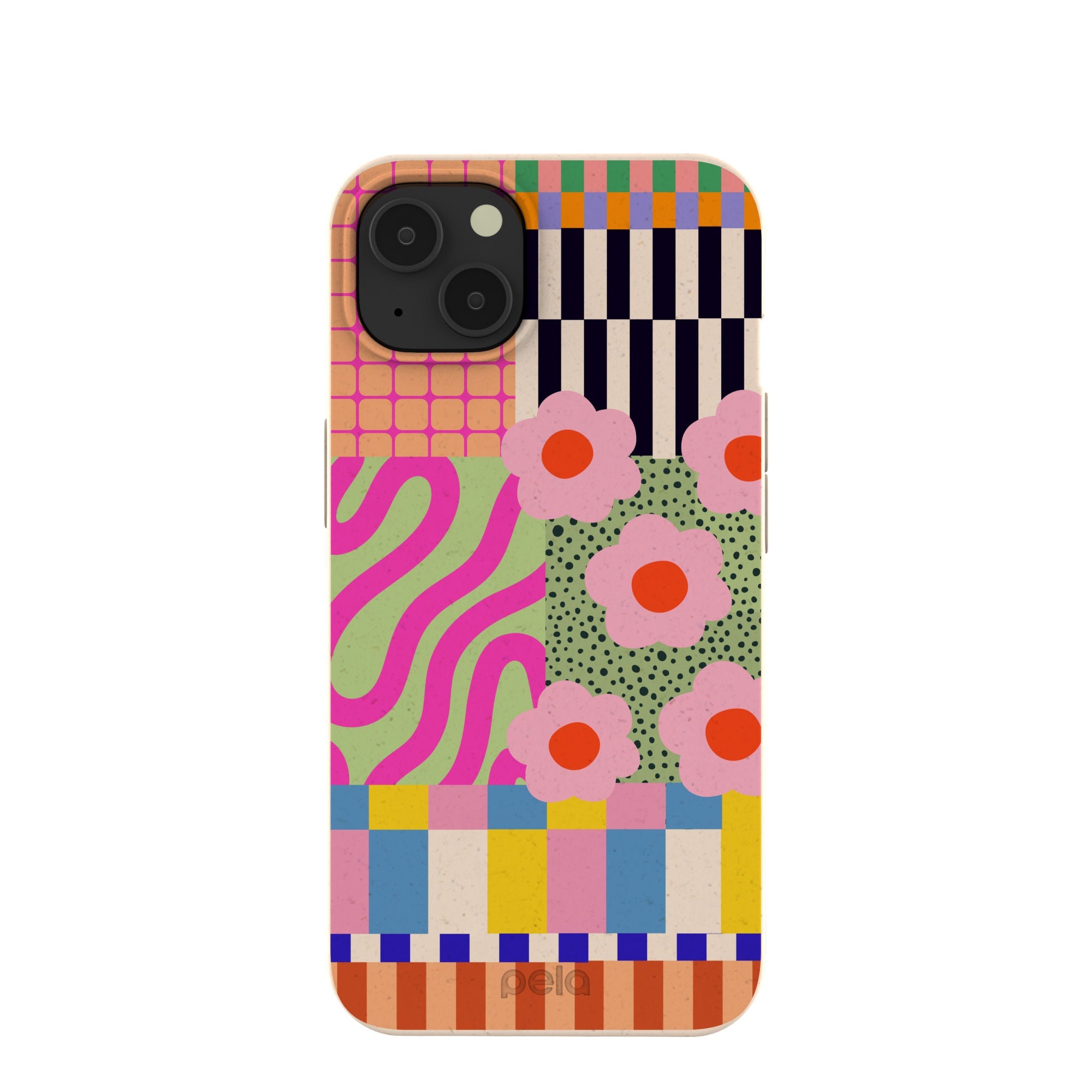 Seashell Abstract Cake iPhone 13 Case Refurbished - Pela Case refurbished available on Cerqular