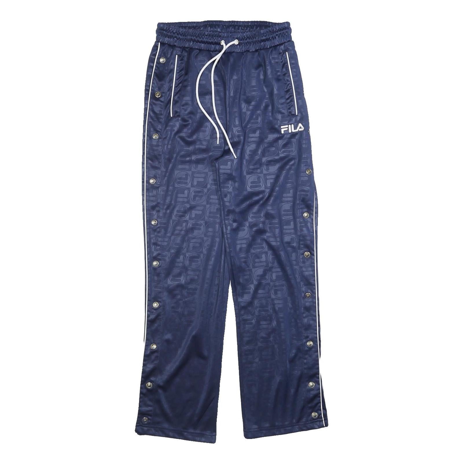 FILA Womens Joggers Blue Polyester Blend S W26 L28 Track Pants Comfort Style Refurbished - N/A refurbished available on Cerqular