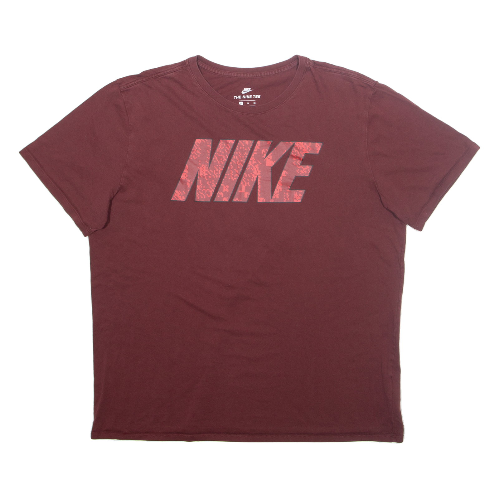 NIKE Mens T-Shirt Maroon XL Refurbished - N/A refurbished available on Cerqular
