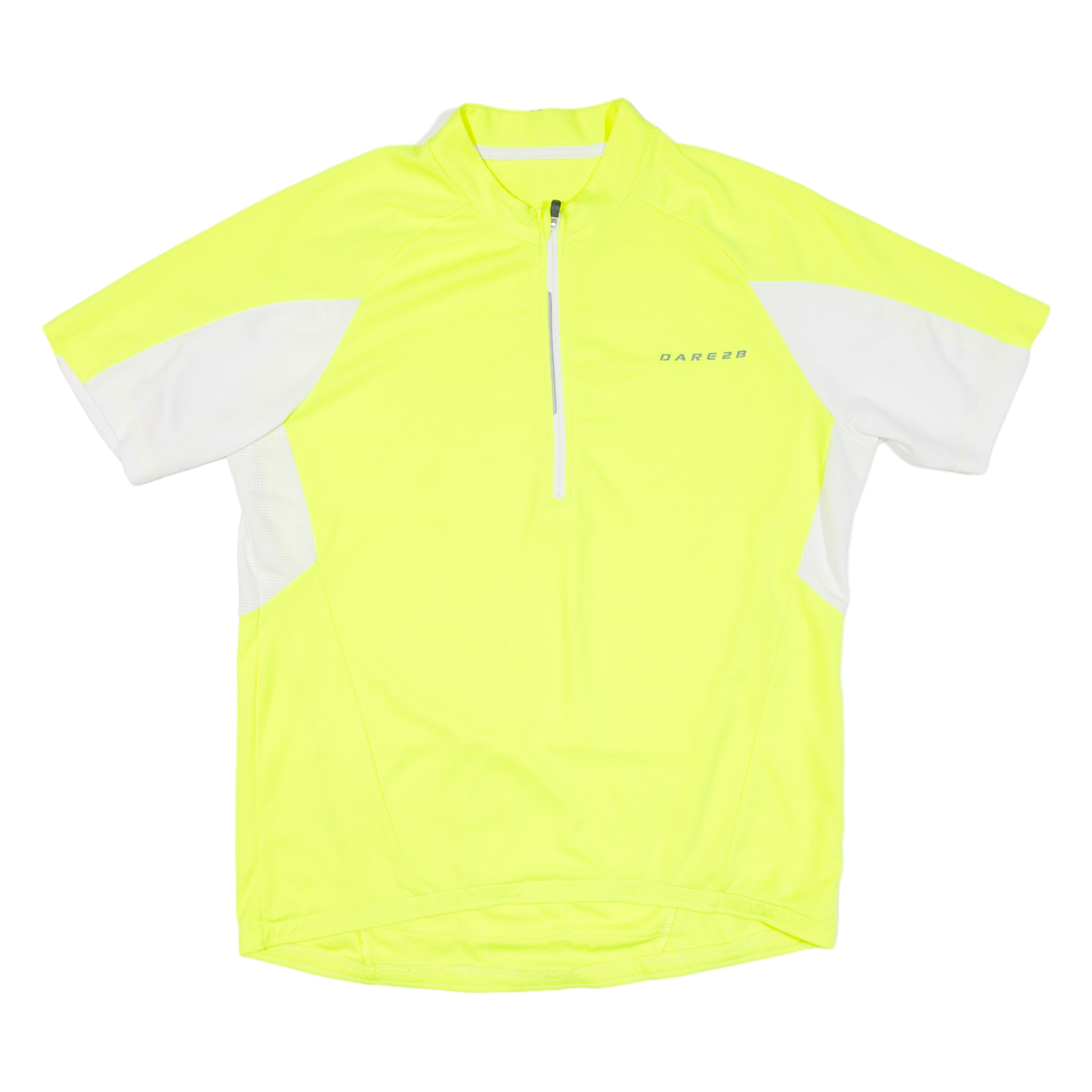 DARE2B Cycling Mens Jersey Yellow 1/2 Zip L Refurbished - N/A refurbished available on Cerqular