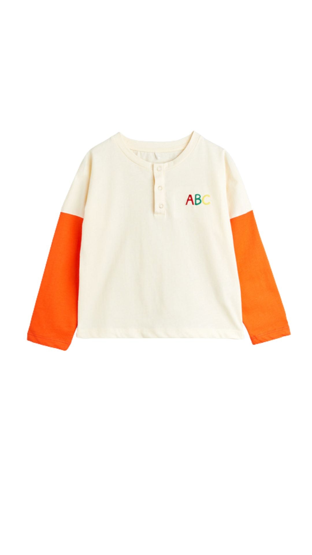 ABC Embroidered Long sleeve top | Size: 104/110cm Refurbished - N/A (Note: This brand may not be well-known globally refurbished available on Cerqular