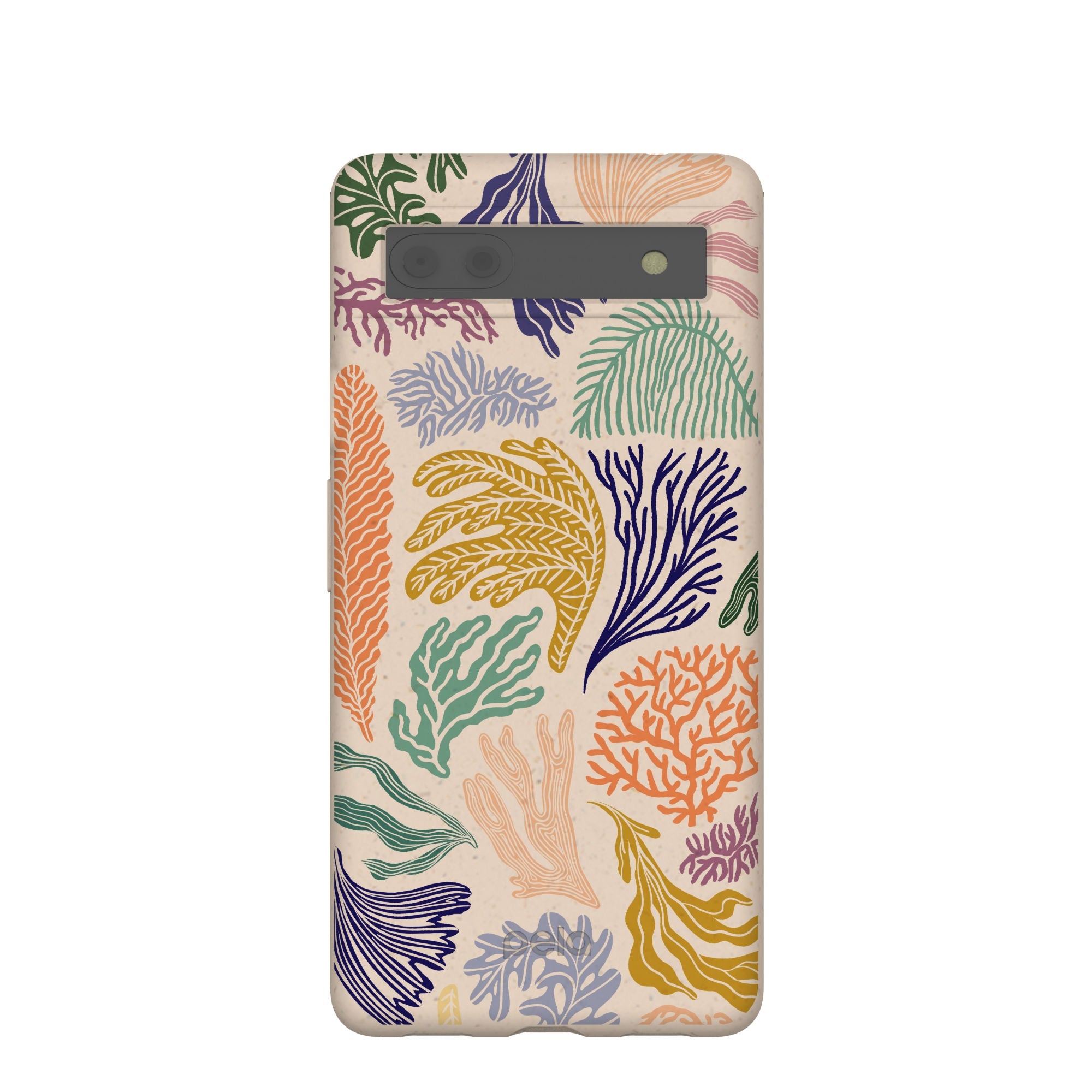 Seashell Coral Dreams Google Pixel 6a Case Refurbished - Pela Case refurbished available on Cerqular