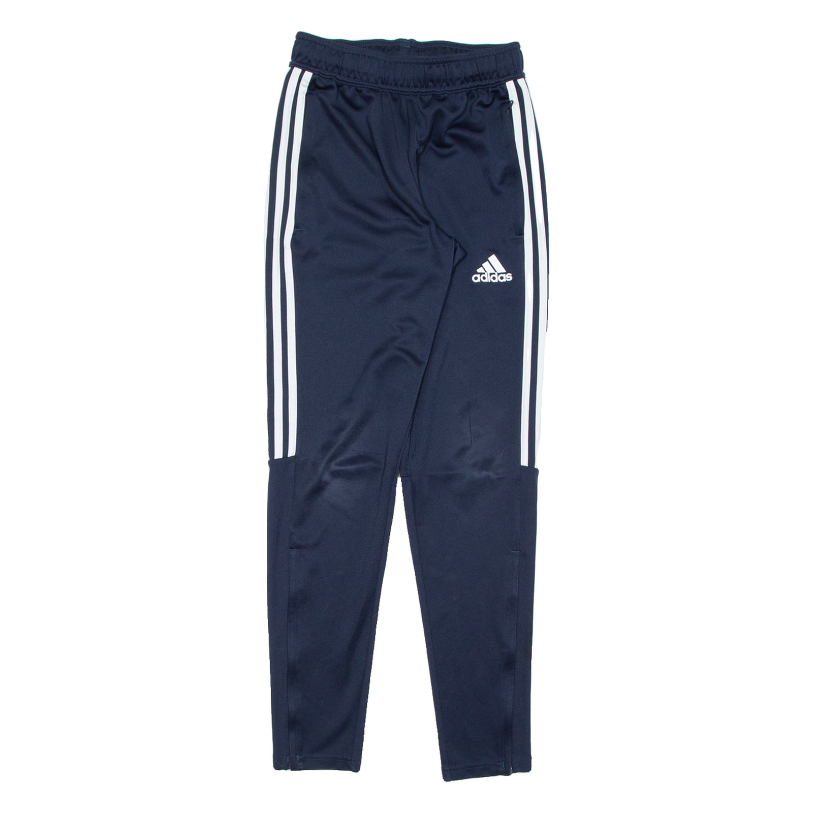 ADIDAS Mens Track Pants Blue Straight XS W24 L29 Refurbished - N/A refurbished available on Cerqular