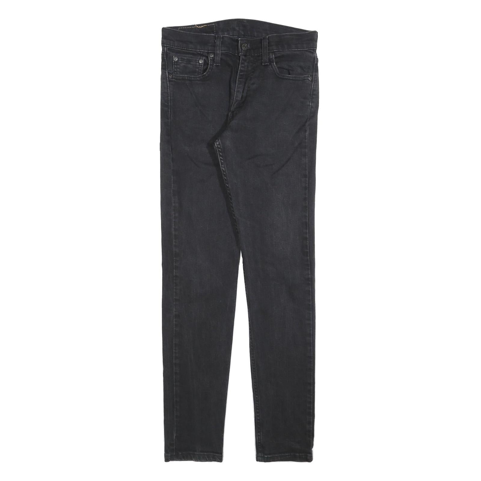 LEVI'S 512 LO-BALL Mens Jeans Black Slim Skinny Denim Medium W30 L32 Stylish Zip Refurbished - N/A refurbished available on Cerqular