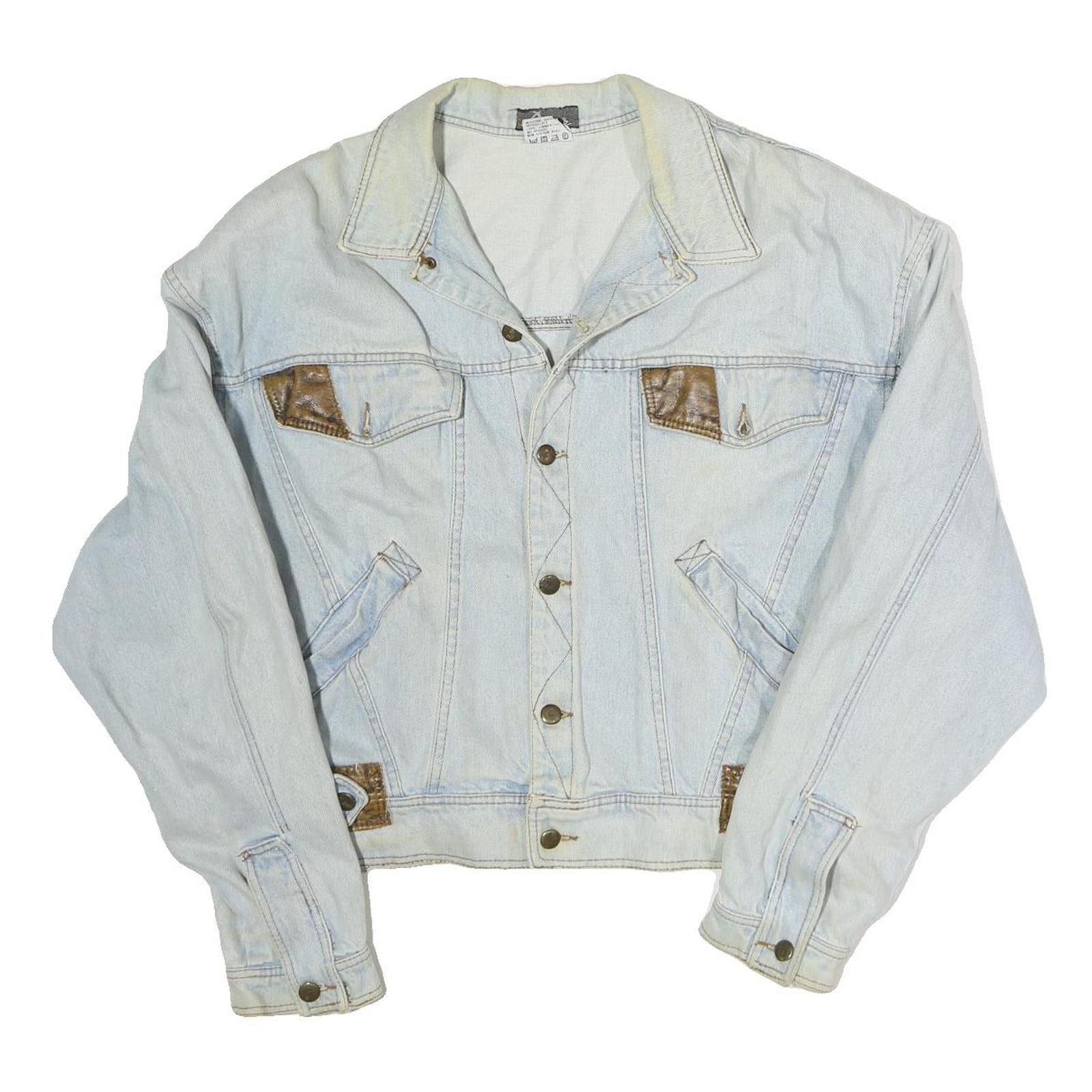 Buy DRIVER Mens Light Blue Cotton Denim Jacket L Button Plain Casual Wear Refurbished - $40.29 DRIVER Mens Light Blue Cotton Denim Jacket L Button Plain Casual Wear Refurbished - N/A refurbished available on Cerqular