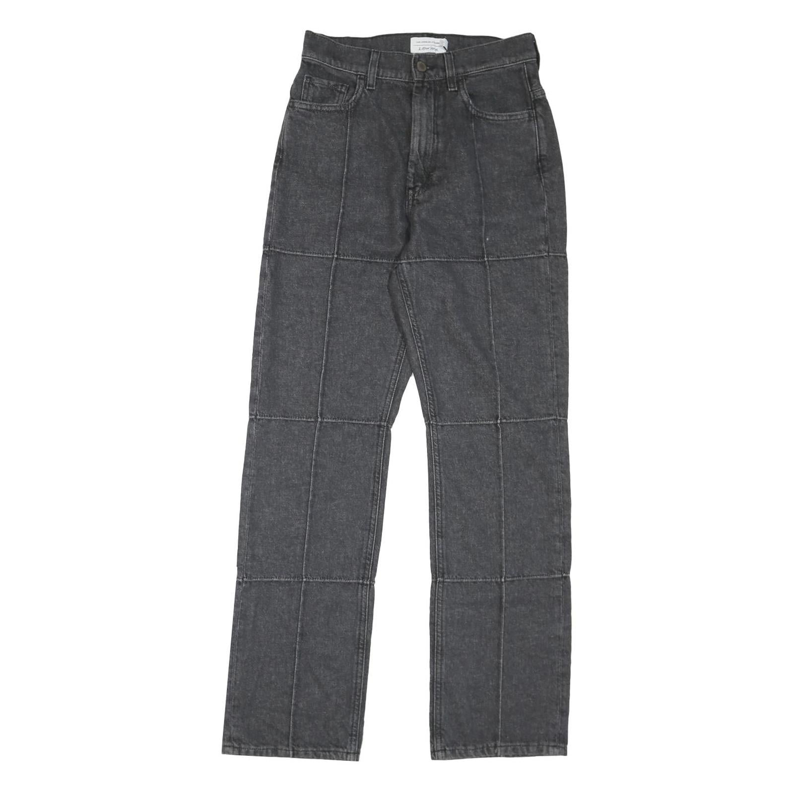 & OTHER STORIES Womens Jeans Black Regular Straight Denim Medium W26 L30 Panel Refurbished - N/A refurbished available on Cerqular