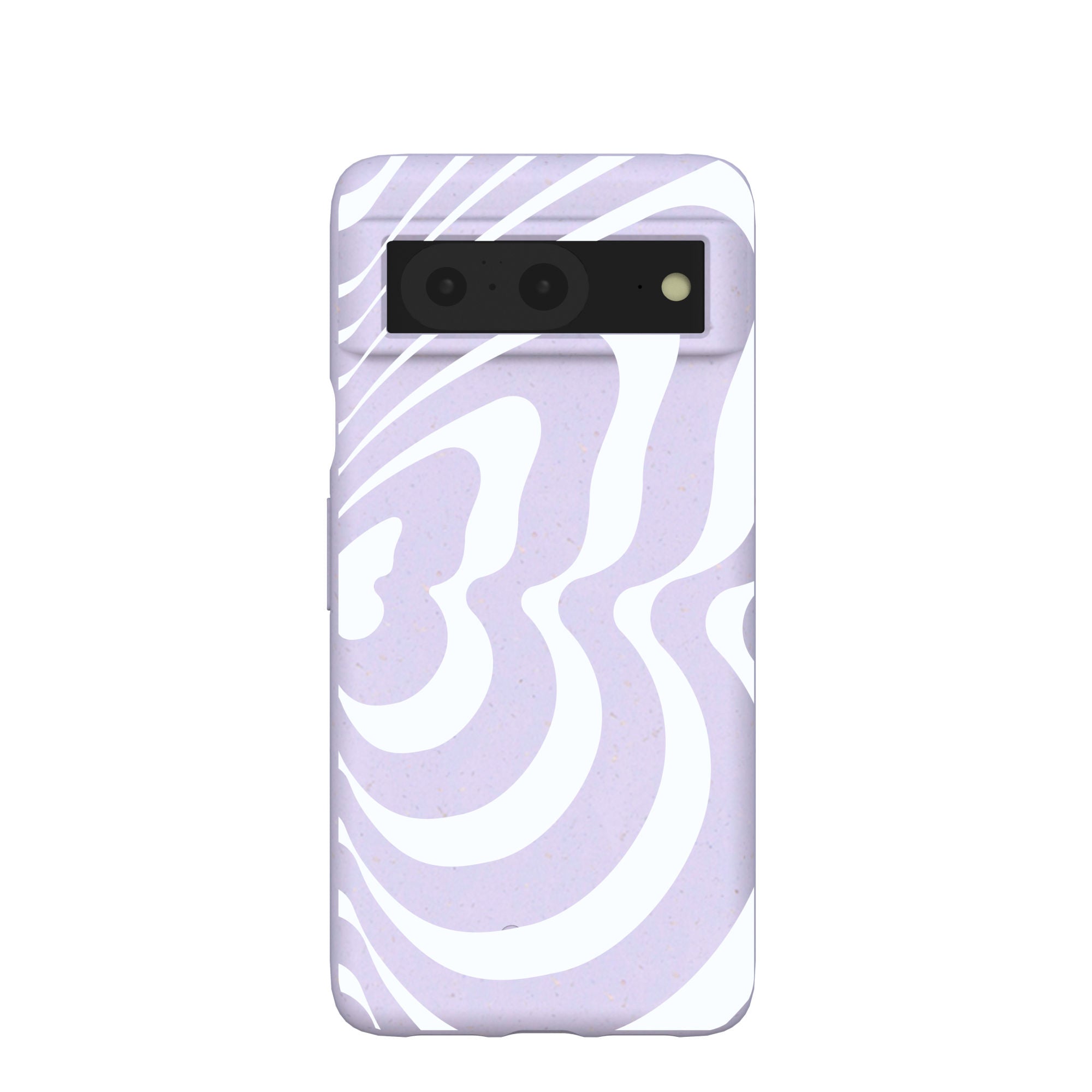 Lavender Flutter Right Google Pixel 8 Case Refurbished - Pela Case refurbished available on Cerqular