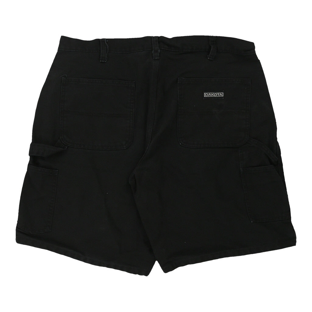 Dakota Carpenter Shorts - 38W 10L Black Cotton | Size: 38"" waist Refurbished - Thrifted (note: this is a term often used to describe second- refurbished available on Cerqular