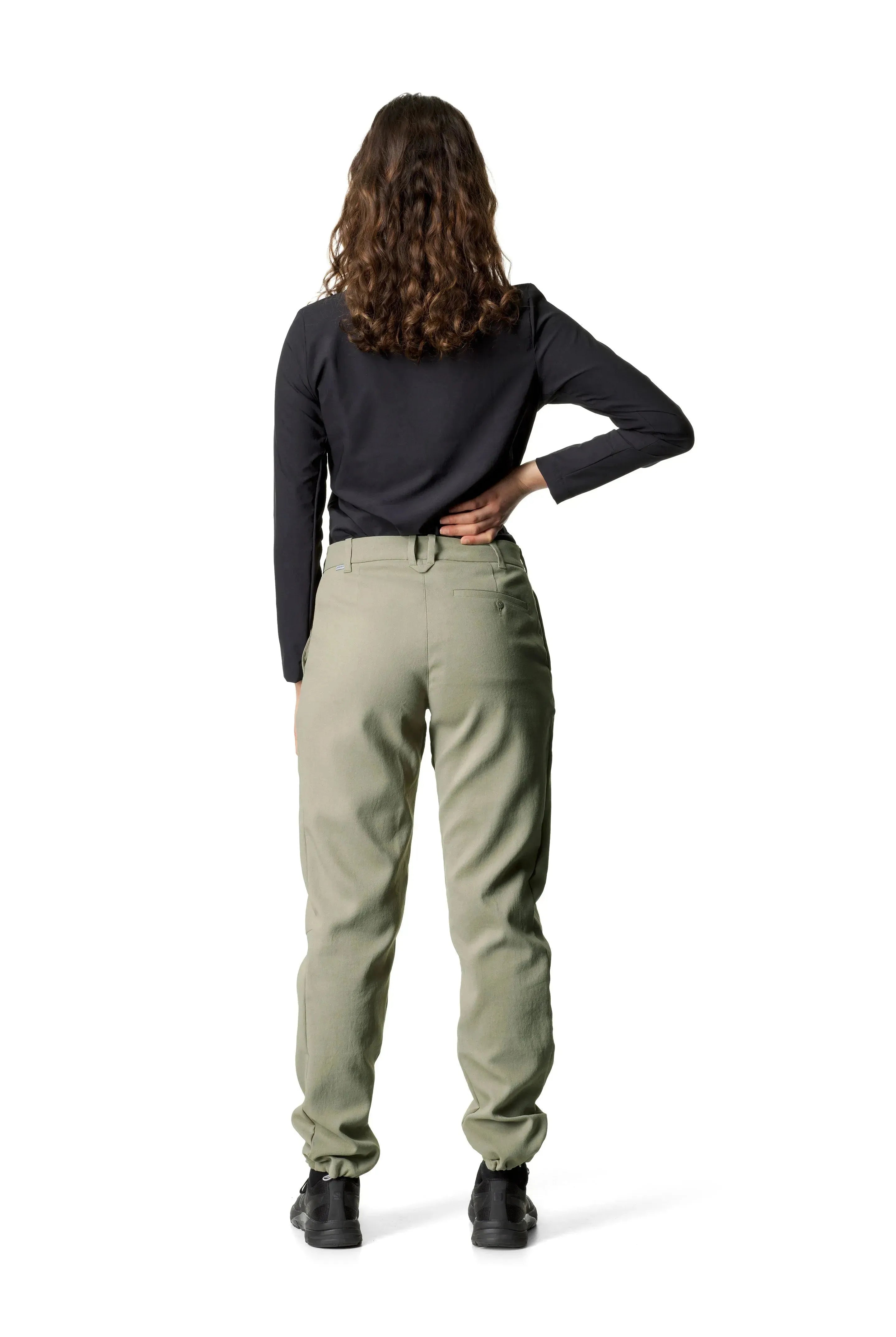 W's Aerial Pants | Color: In Between Green | Size: XS Refurbished - Houdini Sportswear refurbished available on Cerqular
