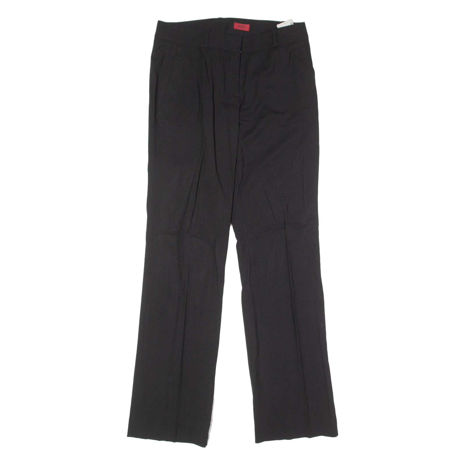 HUGO Hemi Womens Trousers Black Slim Straight Wool W32 L33 Refurbished - N/A refurbished available on Cerqular