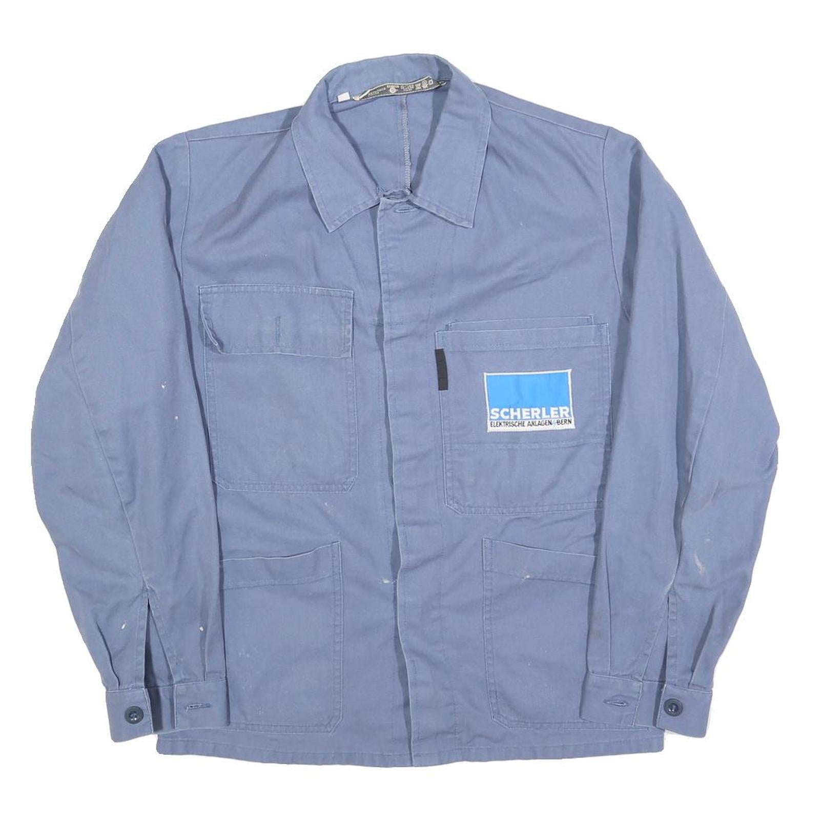 Buy ZIMCO Mens Blue Cotton Workwear Jacket M Button Plain Functional Durable Refurbished - $32.49 ZIMCO Mens Blue Cotton Workwear Jacket M Button Plain Functional Durable Refurbished - N/A refurbished available on Cerqular