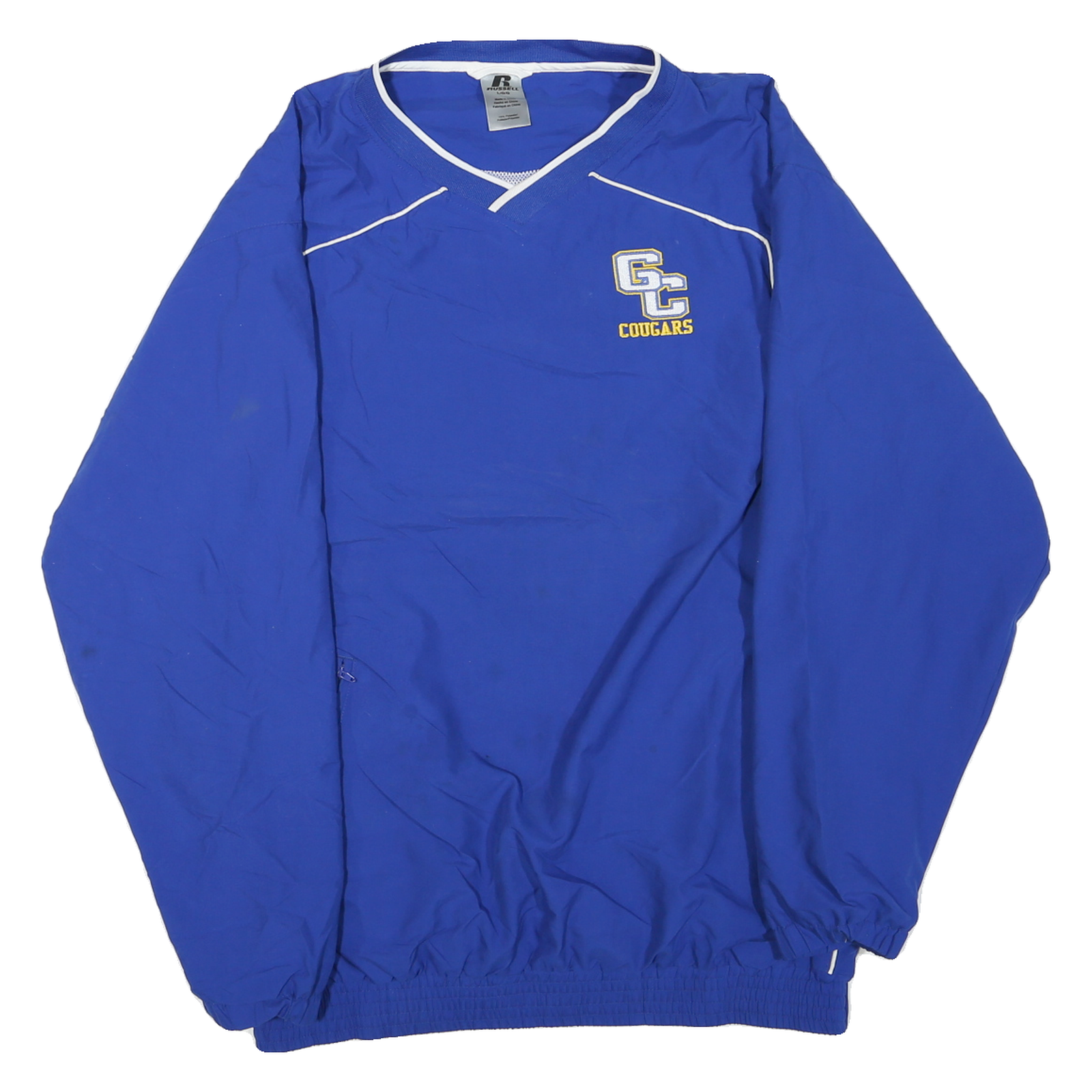Buy RUSSELL ATHLETIC Mens Blue Polyester Blend Pullover Jacket M Cotton Blend Refurbished - $31.19 RUSSELL ATHLETIC Mens Blue Polyester Blend Pullover Jacket M Cotton Blend Refurbished - N/A refurbished available on Cerqular