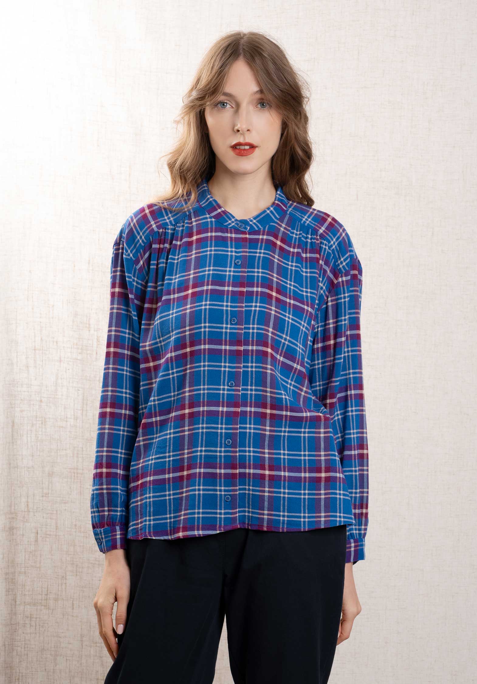 Blouse Ella Bluewash | Color: BLUEWASH | Size: XS Refurbished - N/A (I could not find a well-known brand with this name refurbished available on Cerqular