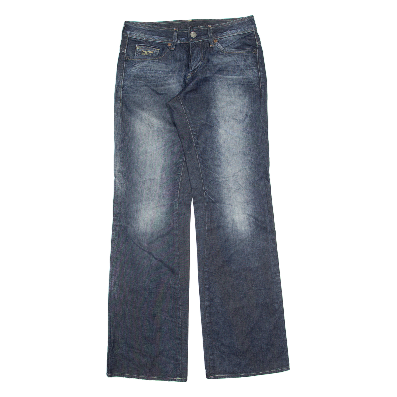 G-STAR RAW Mens Jeans Blue Regular Bootcut Stone Wash W29 L24 Refurbished - N/A refurbished available on Cerqular