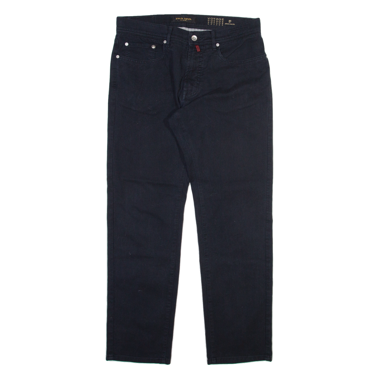 PIERRE CARDIN Mens Trousers Black Regular Straight W32 L29 Refurbished - N/A refurbished available on Cerqular