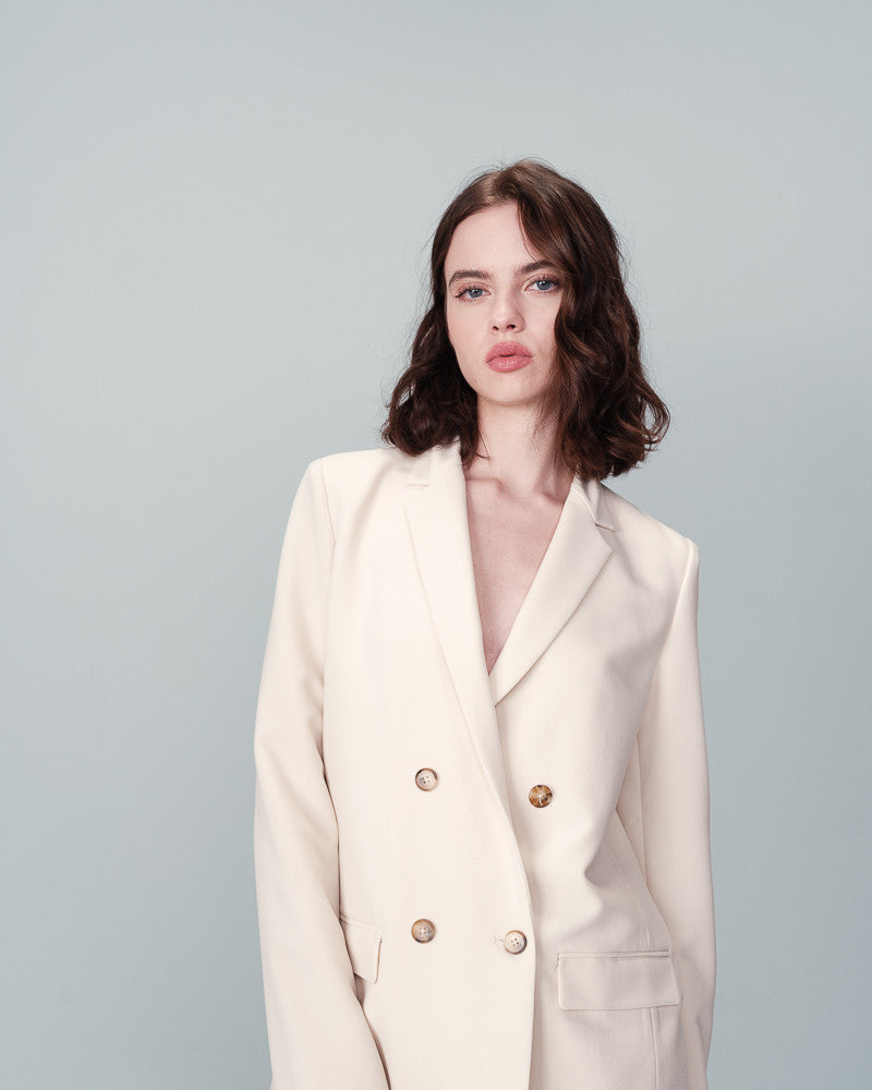 Jacket Noix Ecru | Color: ECRU | Size: M Refurbished - N/A (I could not find a well-known brand with this name refurbished available on Cerqular