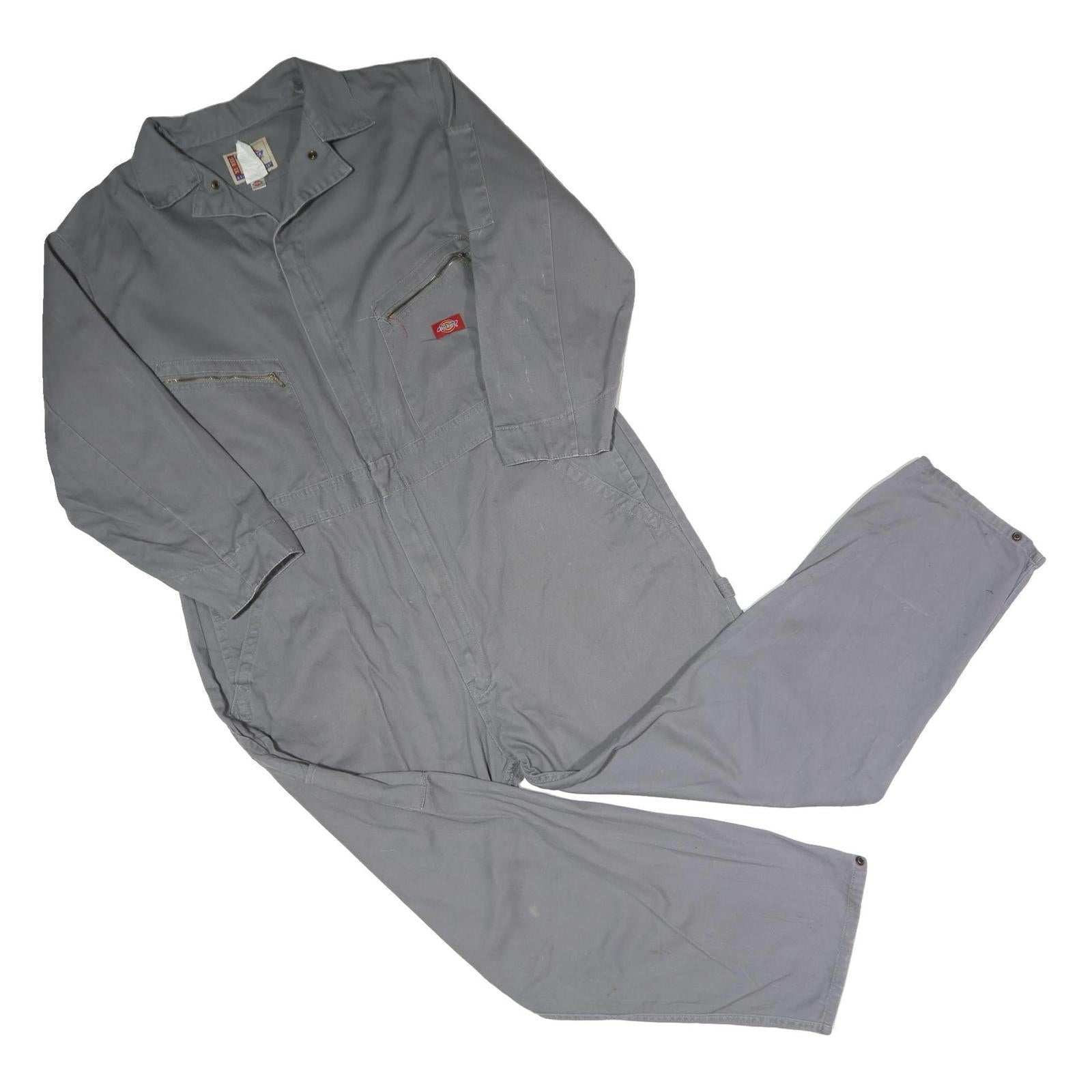 Buy DICKIES Mens Grey Cotton Regular Fit Dungarees XL W46 L28 Workwear Utility Refurbished - $63.69 DICKIES Mens Grey Cotton Regular Fit Dungarees XL W46 L28 Workwear Utility Refurbished - N/A refurbished available on Cerqular