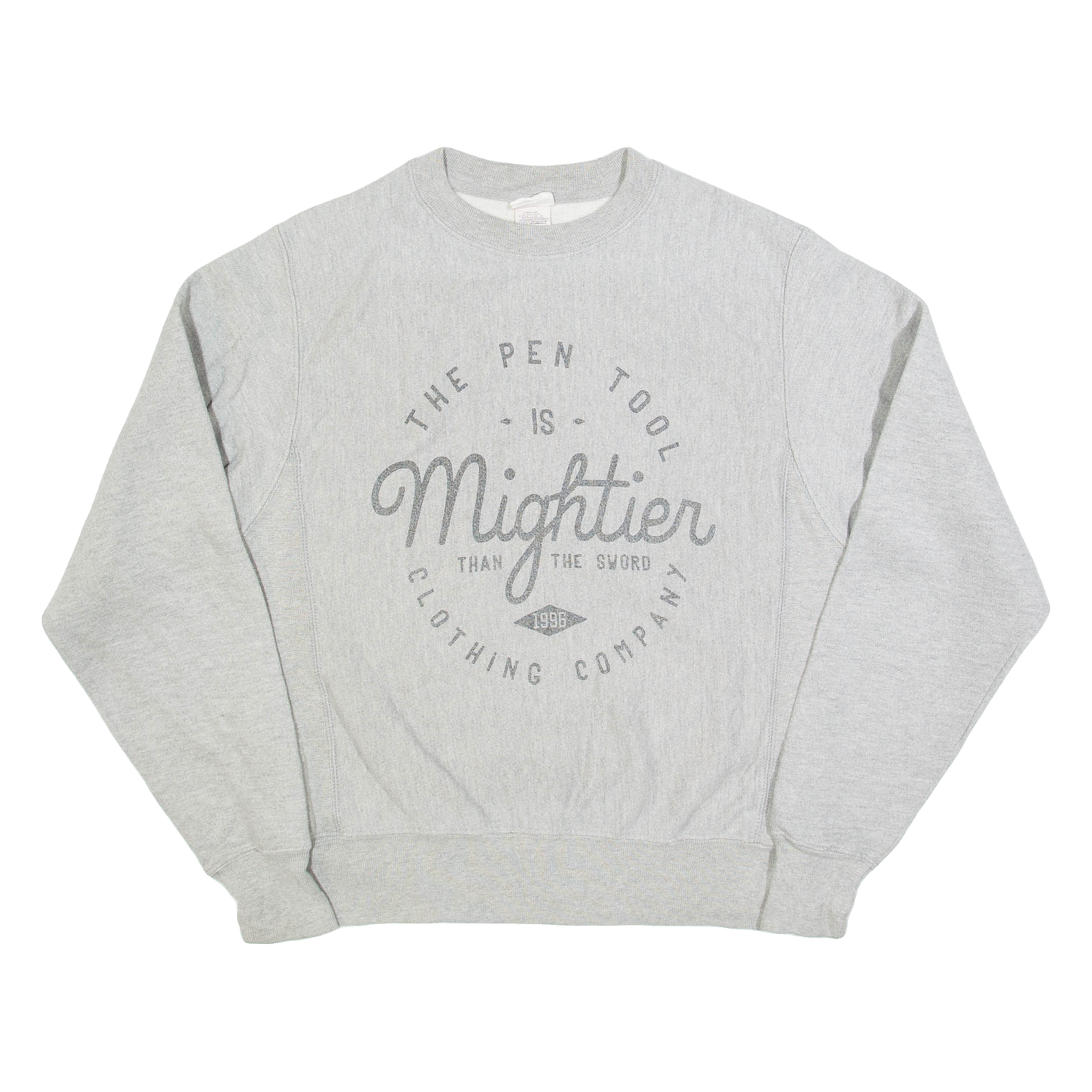CHAMPION REVERSE WEAVE Mens Sweatshirt Grey S Refurbished - N/A refurbished available on Cerqular