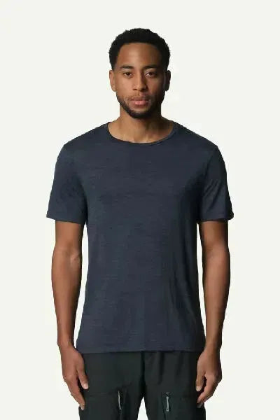 Buy M's Activist Tee | Color: Deep Sea Blue | Size: XS Refurbished - $85.00 M's Activist Tee | Color: Deep Sea Blue | Size: XS Refurbished - Houdini Sportswear refurbished available on Cerqular