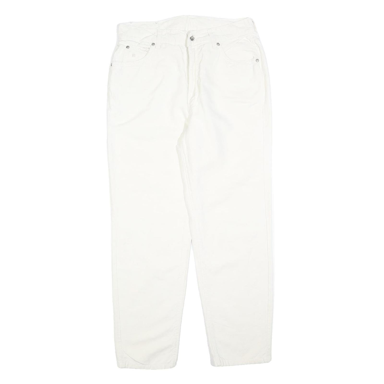 Buy LAURA BIAGIOTTI Womens Cotton Blend White Regular Fit Straight Trousers W32 L28 Refurbished - $23.39 LAURA BIAGIOTTI Womens Cotton Blend White Regular Fit Straight Trousers W32 L28 Refurbished - N/A refurbished available on Cerqular