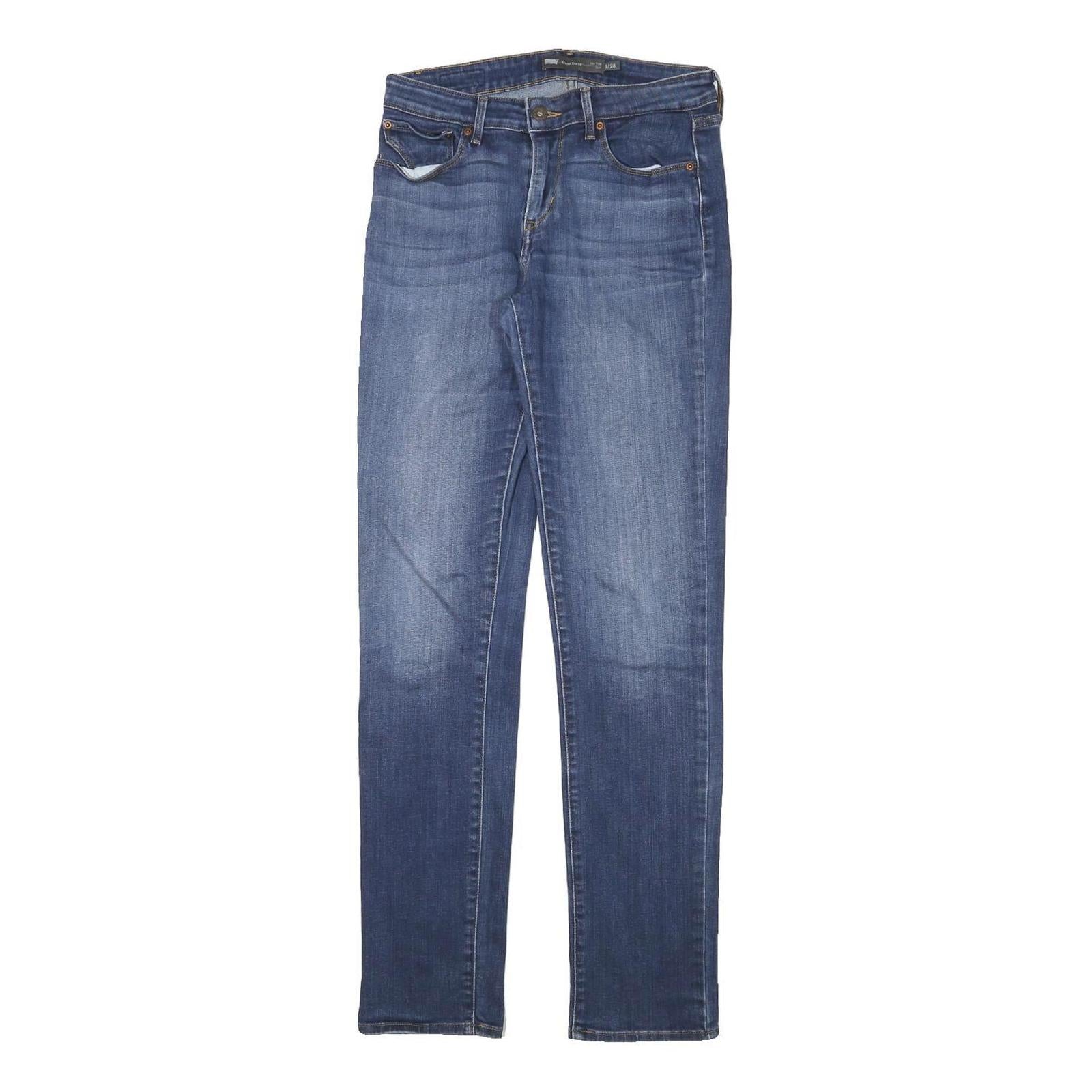 LEVI'S Womens Jeans Blue Slim Skinny Denim Medium W27 L31 Stylish Comfortable Refurbished - N/A refurbished available on Cerqular