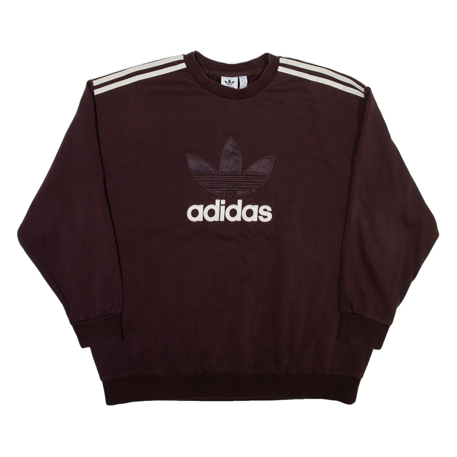 ADIDAS ORIGINALS Womens Sweatshirt Maroon S Refurbished - N/A refurbished available on Cerqular