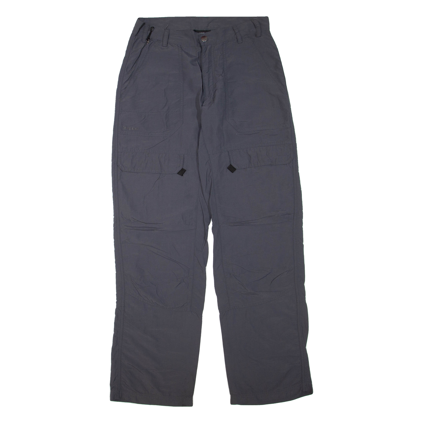 K-TEC Mens Trousers Grey Regular Straight W30 L33 Refurbished - N/A refurbished available on Cerqular