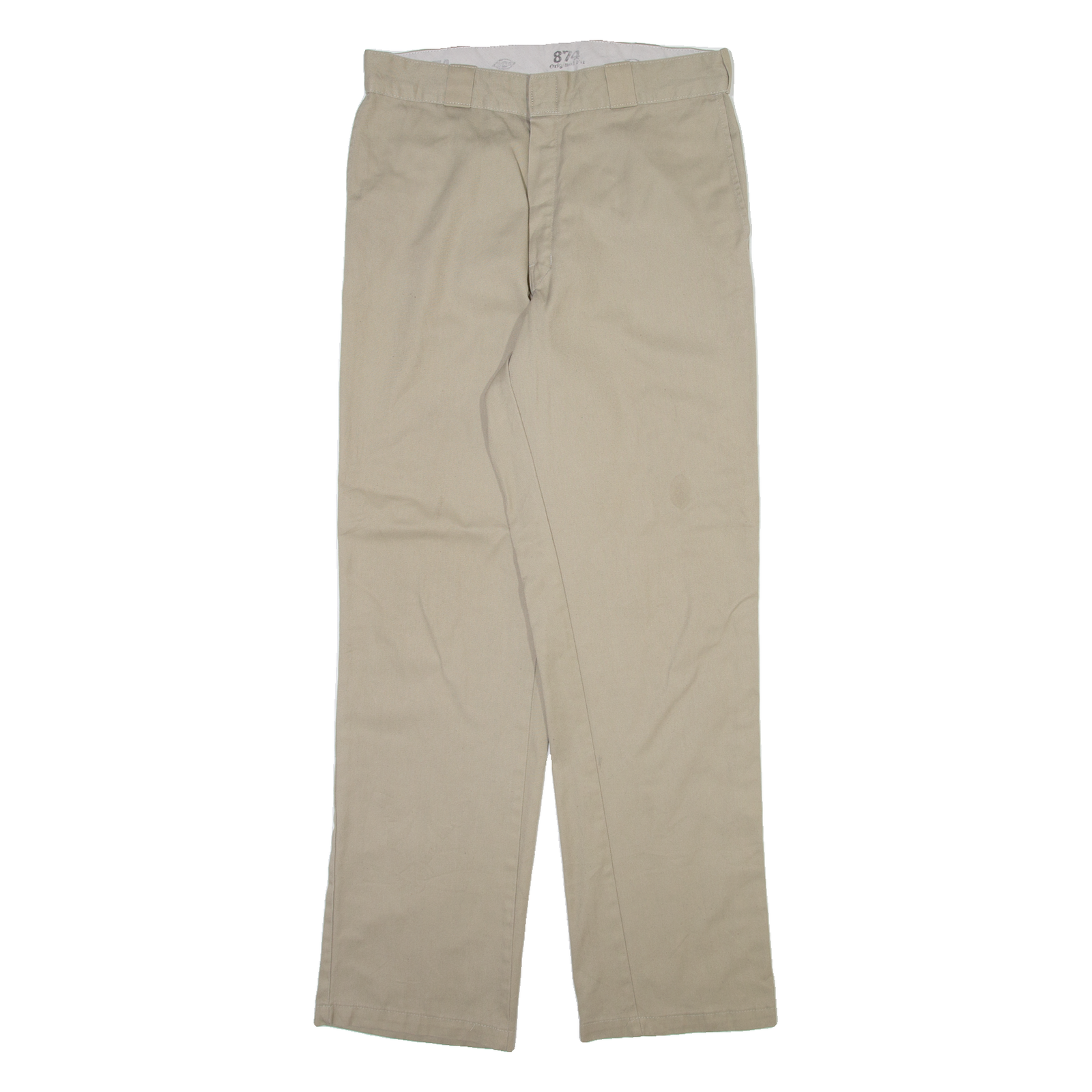 DICKIES 874 Workwear Mens Trousers Beige Regular Straight W34 L34 Refurbished - N/A refurbished available on Cerqular