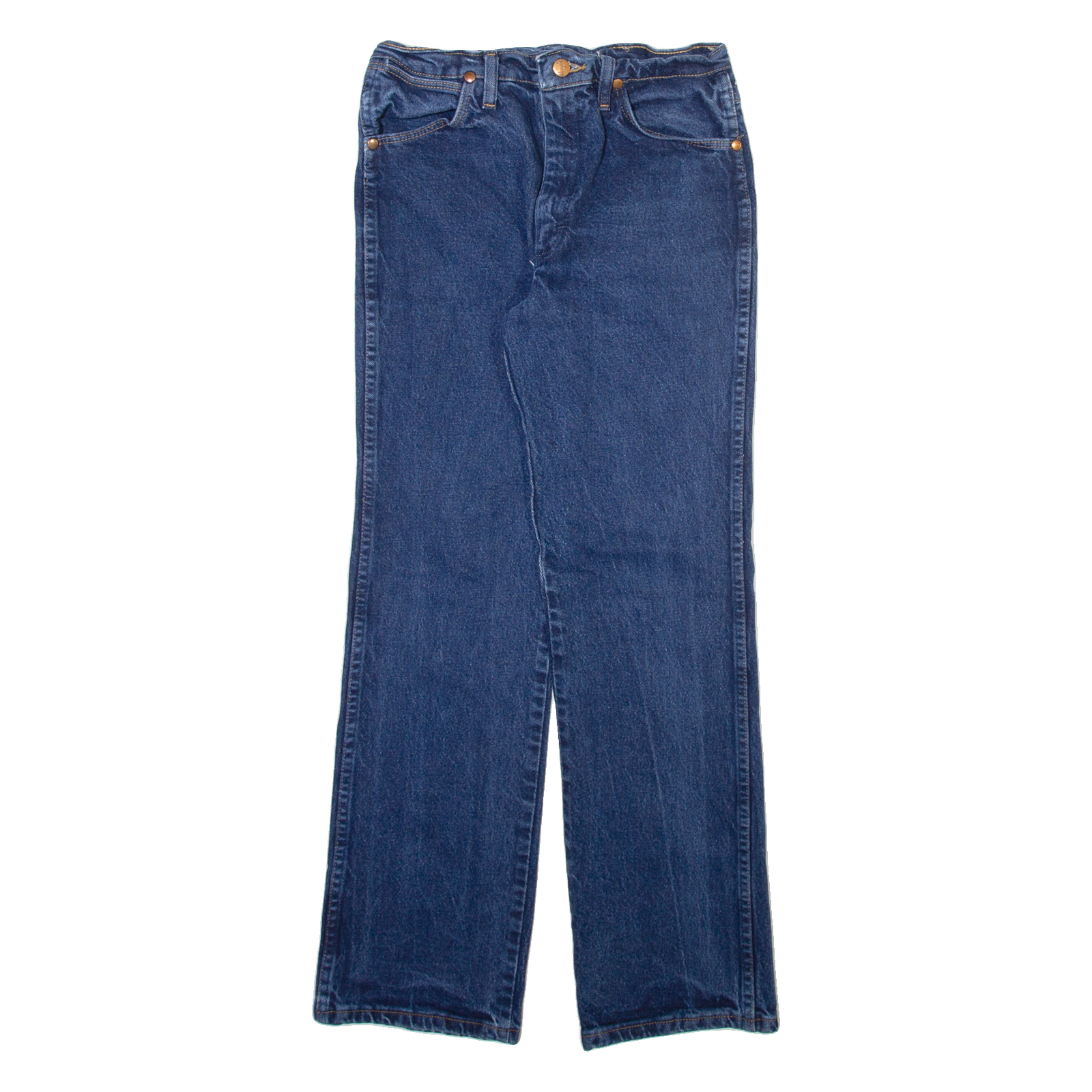 WRANGLER Mens Jeans Blue Regular Straight W27 L29 Refurbished - N/A refurbished available on Cerqular