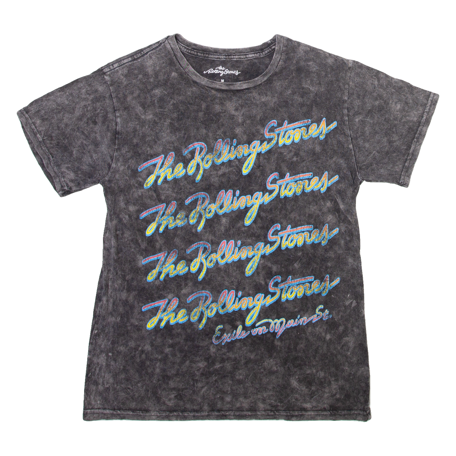 THE ROLLING STONES Womens Band T-Shirt Grey M Refurbished - N/A refurbished available on Cerqular