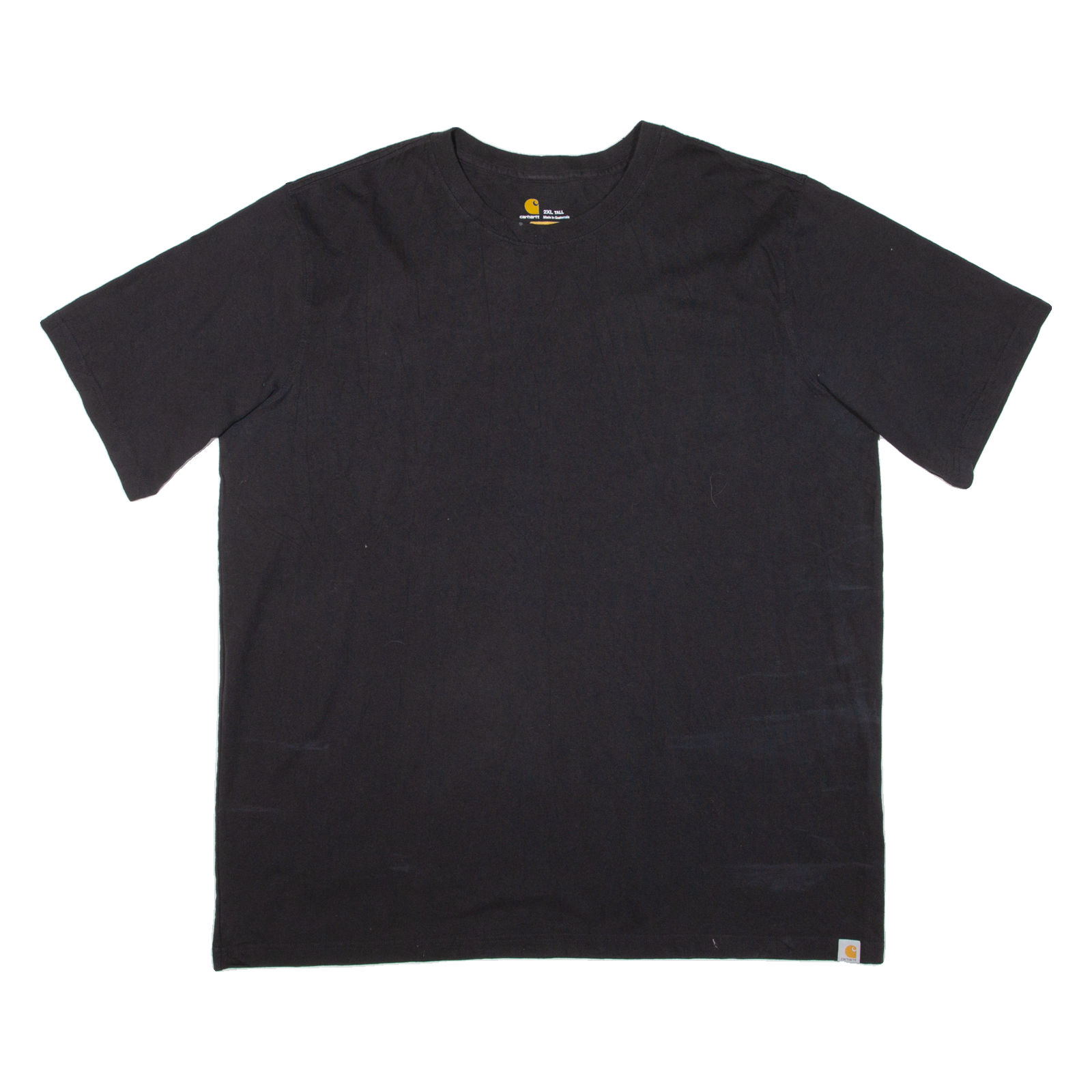 CARHARTT Tall Mens T-Shirt Black 2XL Refurbished - N/A refurbished available on Cerqular